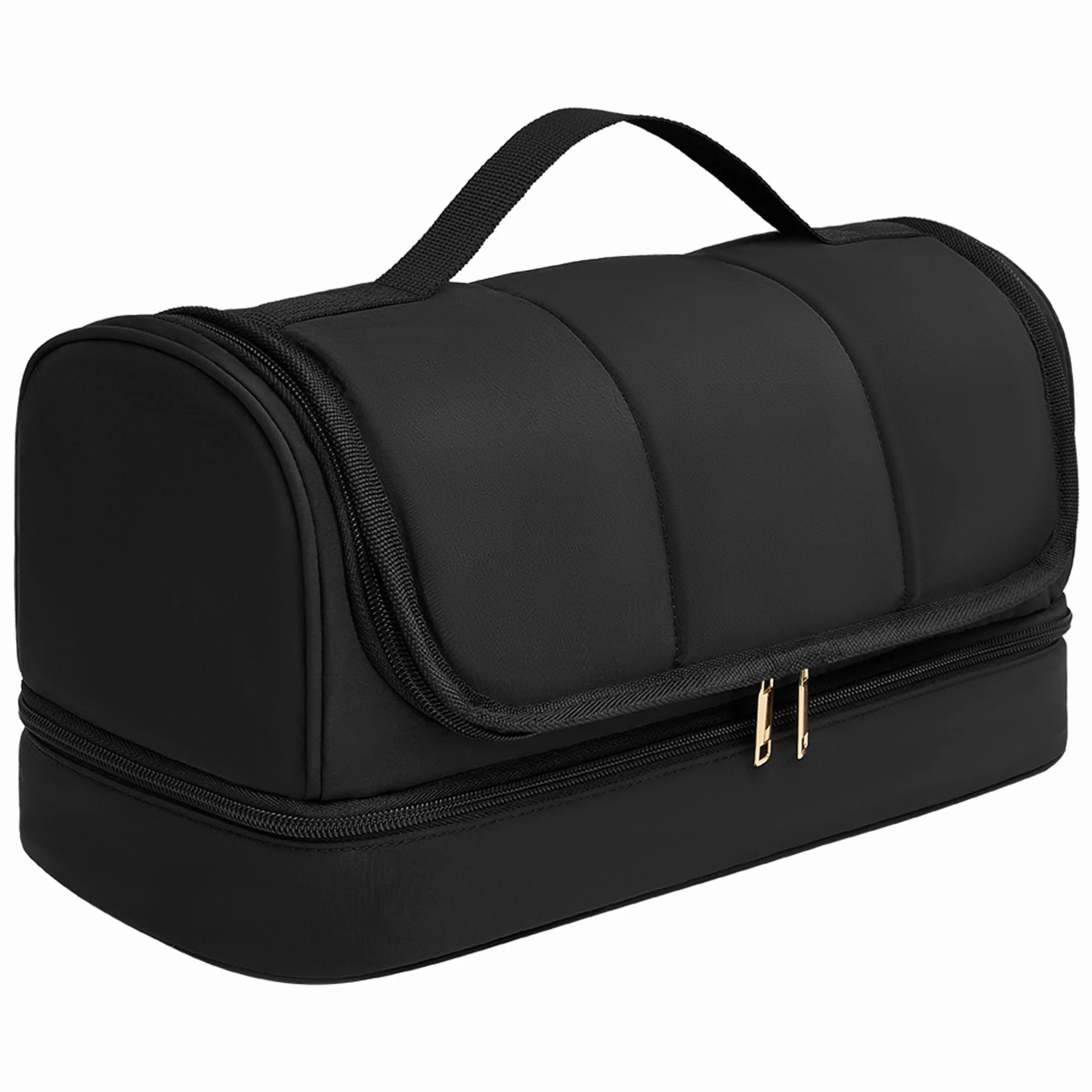 Custodia da viaggio da appendere per asciugacapelli, compatibile con Dyson Airwrap e Shark FlexStyle, borsa organizer idrorepellente con divisorio, beauty case da viaggio