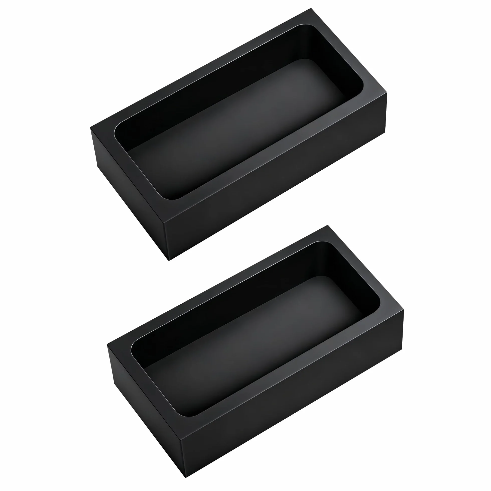 Stampo per lingotti in grafite ad alta purezza 1 kg per colata oro argento alluminio rame ottone resistente al calore