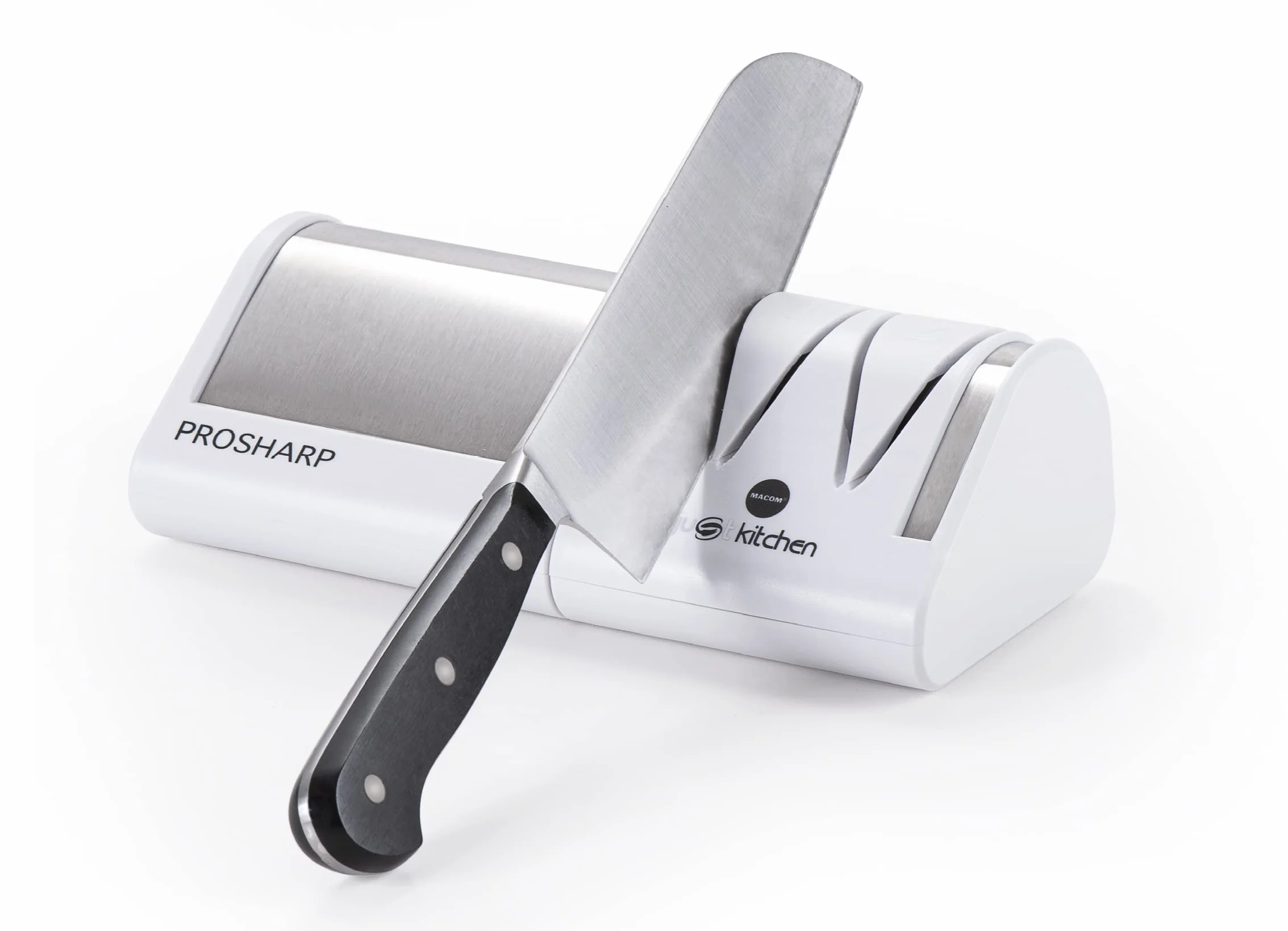 MACOM Just Kitchen 827 Prosharp Profesjonalny Ostrzałka Do Noży Elektryczna 4 Diamentowe Tarcze