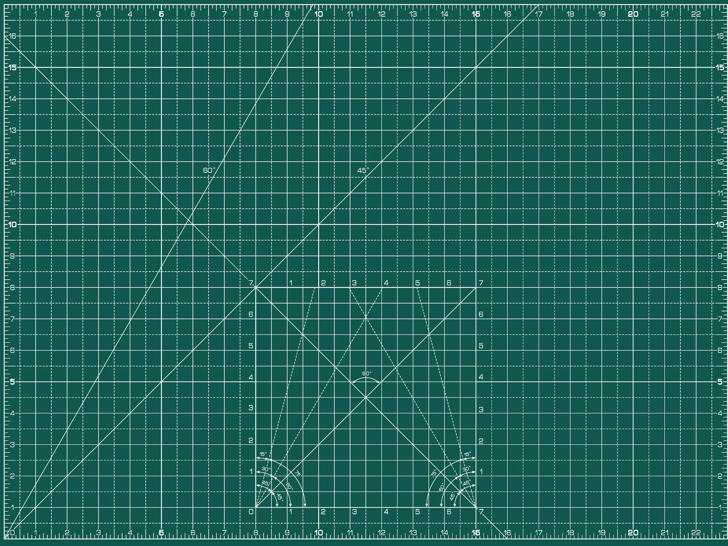 La Canilla Tappetino di Taglio Autorigenerante A2 60x45 cm 24x18" Piano Antitaglio per Cucito Patchwork Modellismo