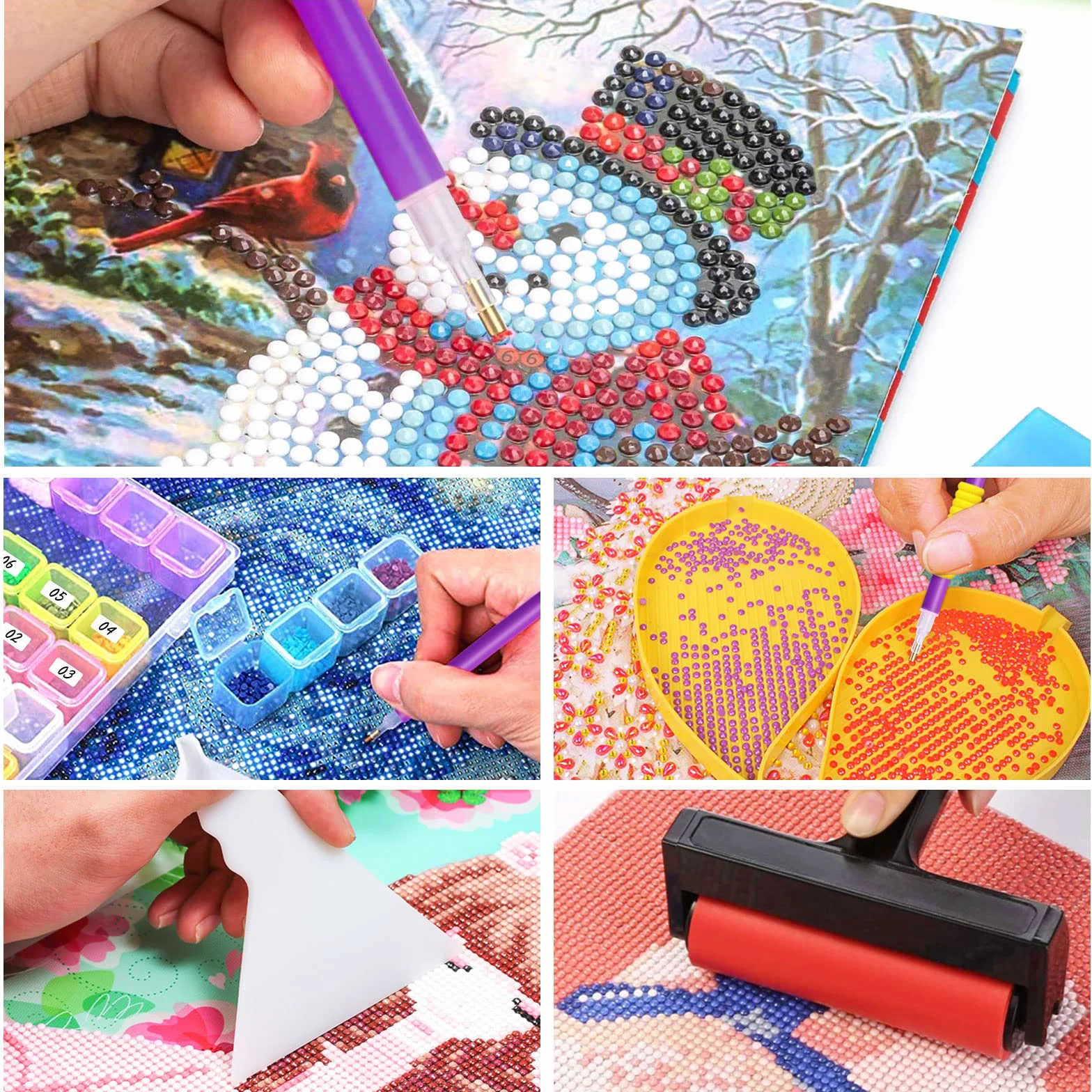 JOYBOY A4 LED Light Pad Tavoletta Luminosa per Diamond Painting, Tracing, Disegno, Artisti