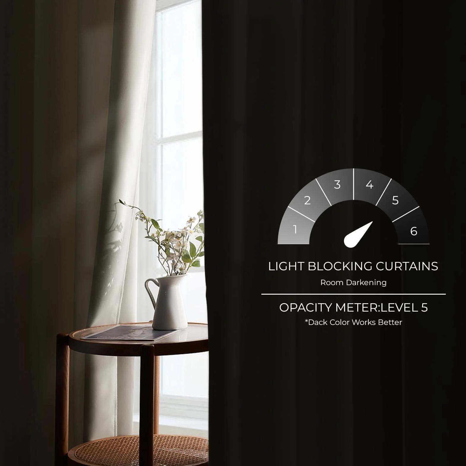 MRTREES 2 Pezzi Tende Oscuranti per Interni Isolanti Termiche con Occhielli Moderne Tenda Coprenti Tinta Unita per Camera da Letto e Soggiorno Elegante 140x260 CM Beige
