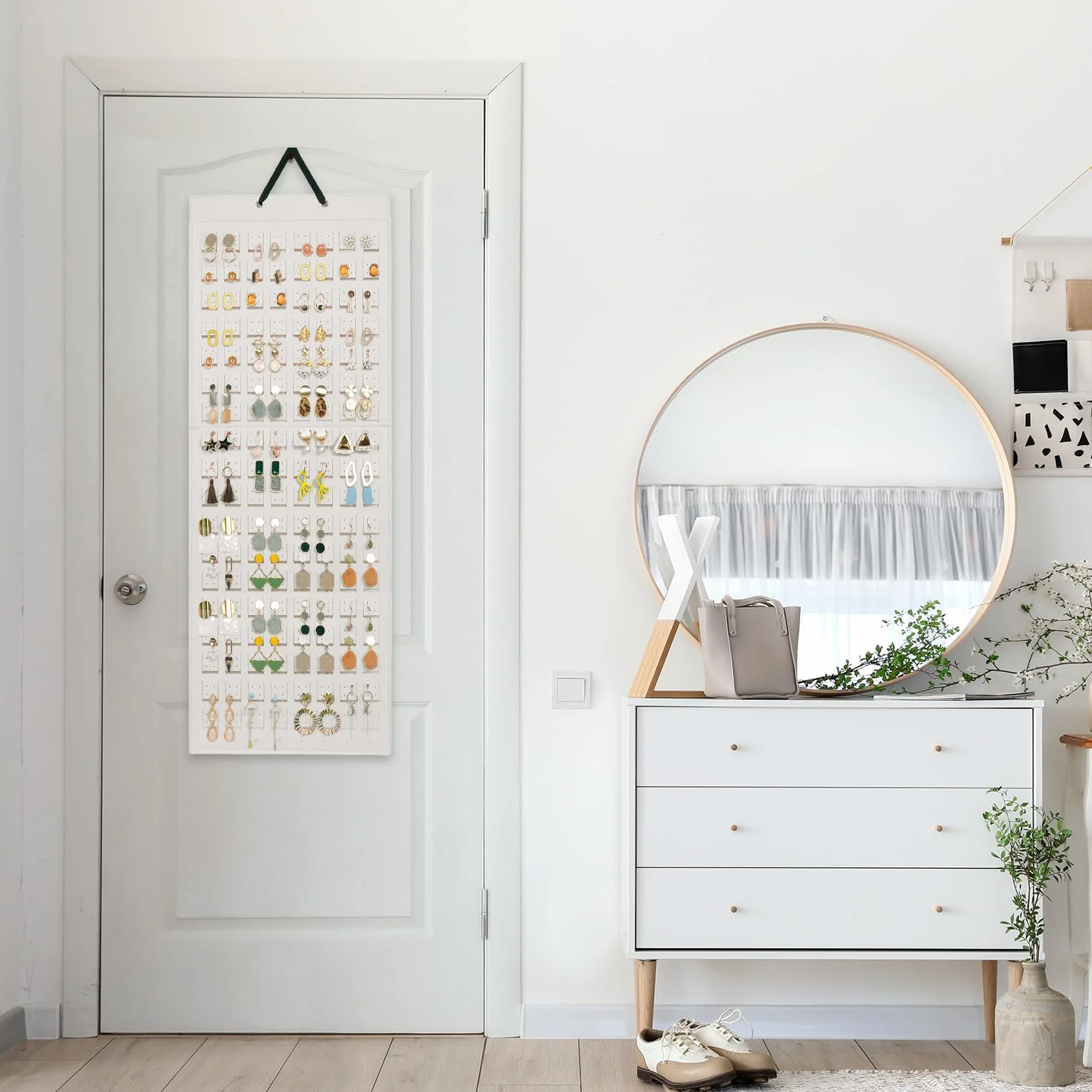 Lolalet Porta Orecchini Organizer 608 Fori Beige