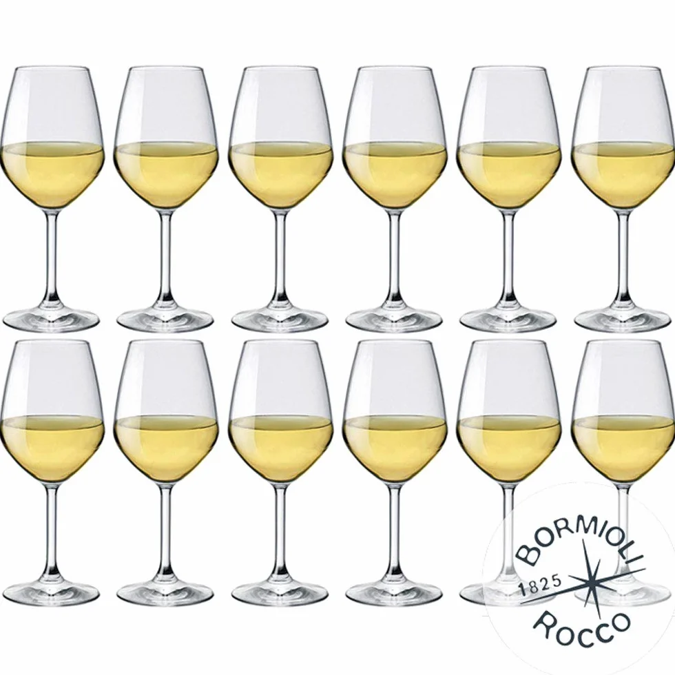 Bormioli Rocco DiVino Calici per vino bianco 44,5 cl set 12 pz