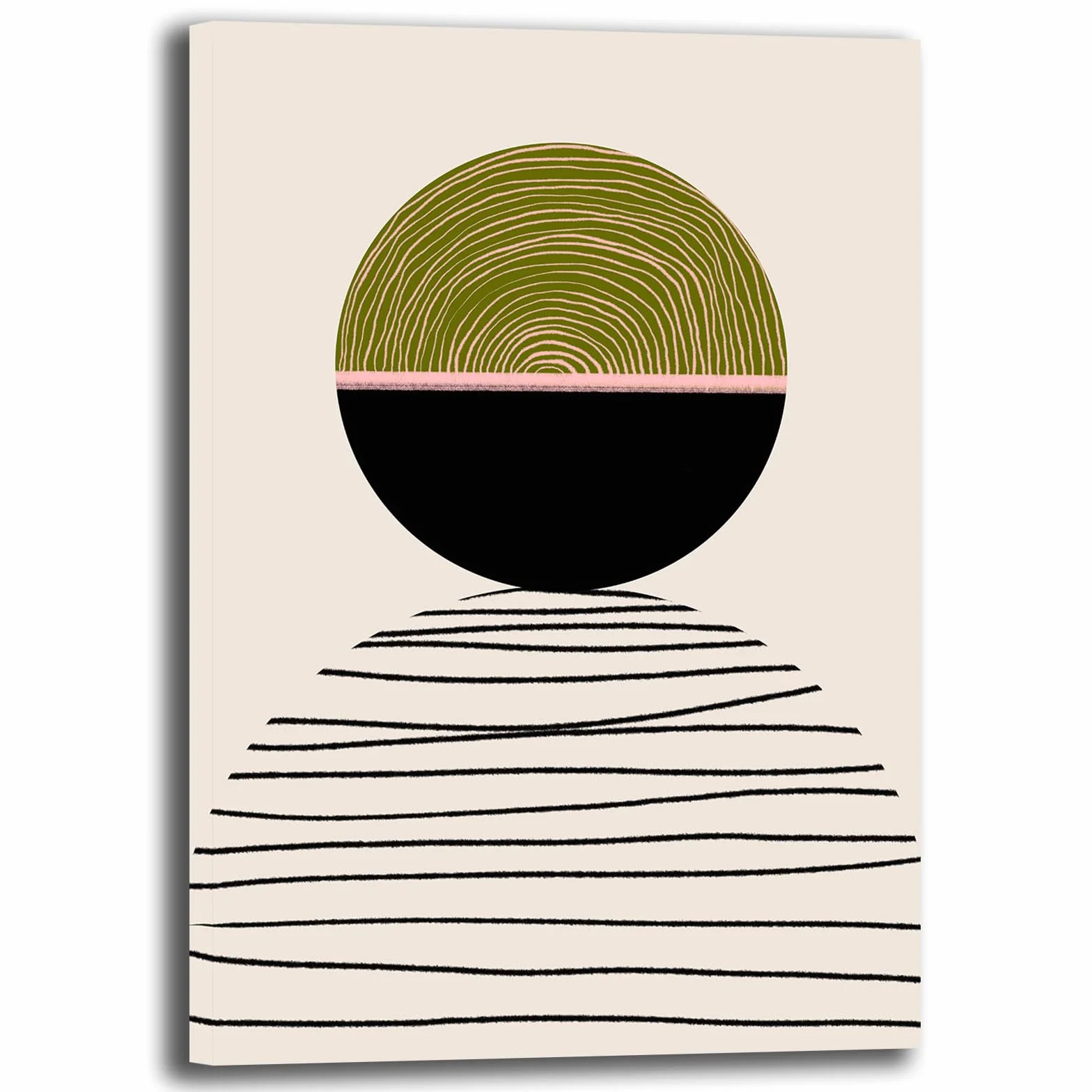 Quadri Moderni Soggiono Astratto Quadro Moderno su Tela Stampa Canvas Astratta Decorazione da Parete per Salotto Camera da Letto Ufficio Arredamento Contemporaneo (2, 30x40 cm, Canvas intelaiato)