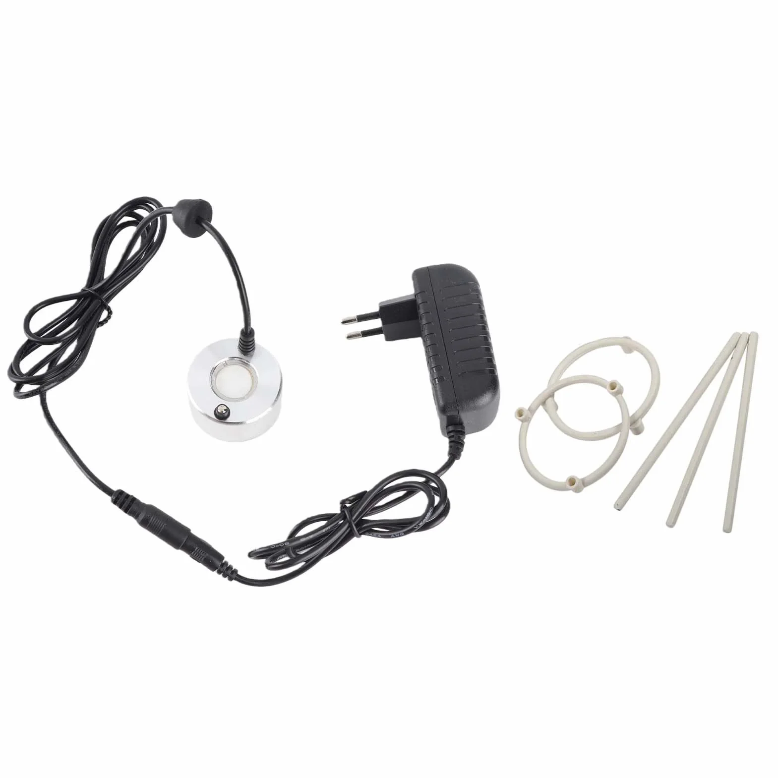 Umidificatore ad Aria Atomizzatore per Fontana a Ultrasuoni 24V con Adattatore per Interni ed Esterni