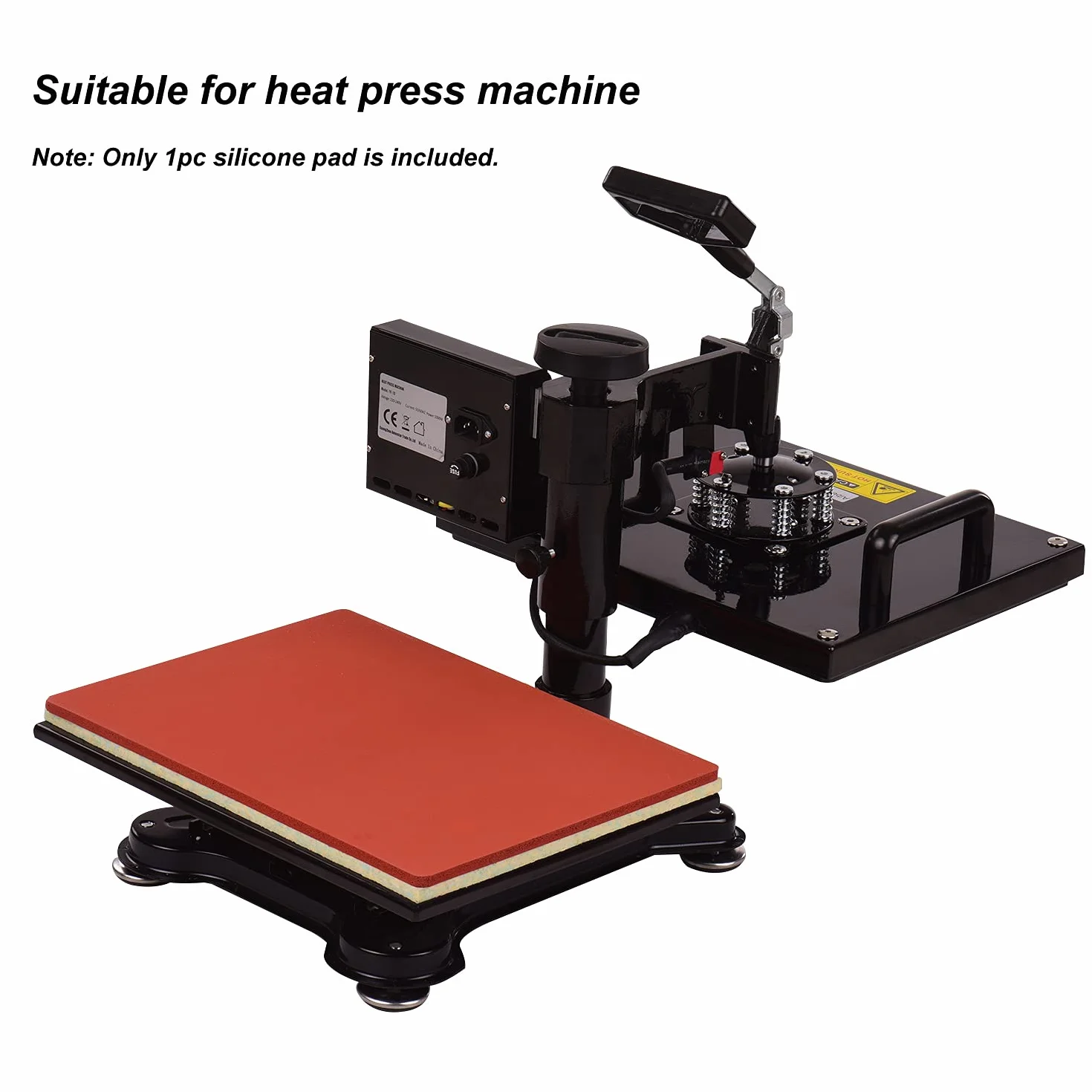 Pressa di Calore HUIOP 290x380x8mm Tappetino in Silicone per Pressatura a Caldo