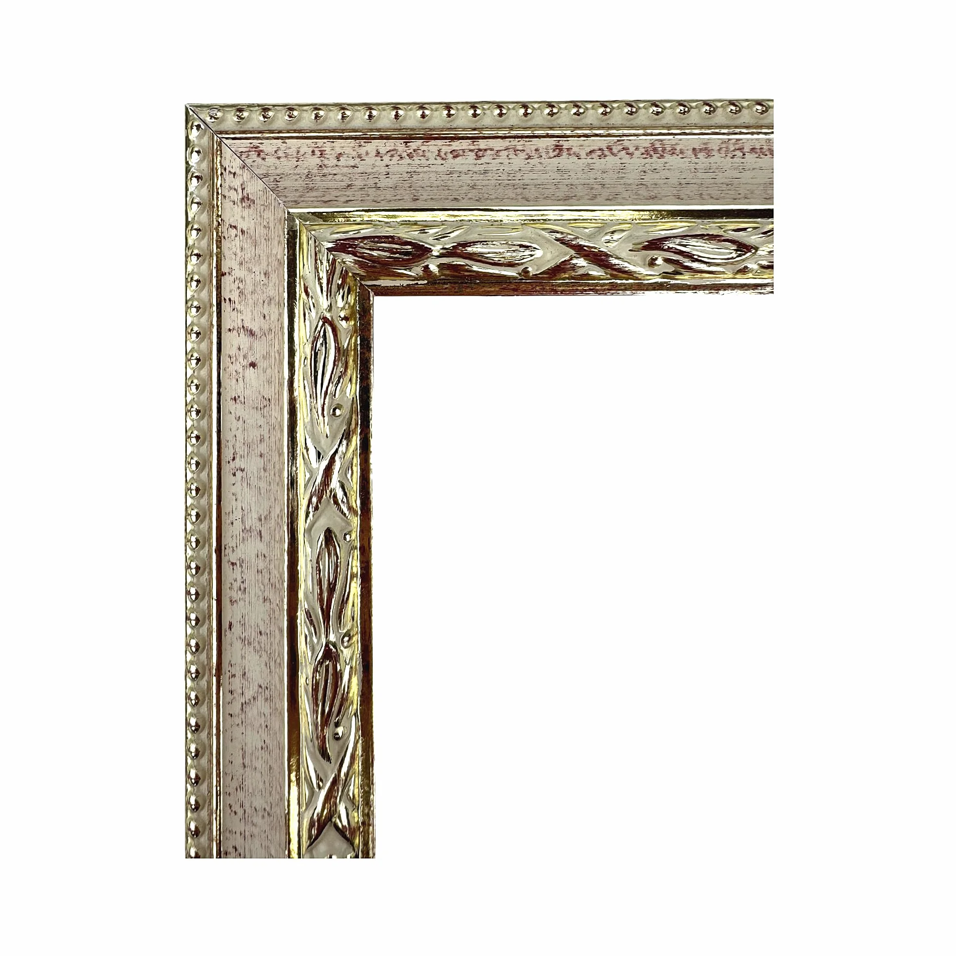 Maestri Artigiani - Cornice Shabby Chic Rosa in Legno da Parete per Quadri Tele Made in Italy (30 x 40 cm)