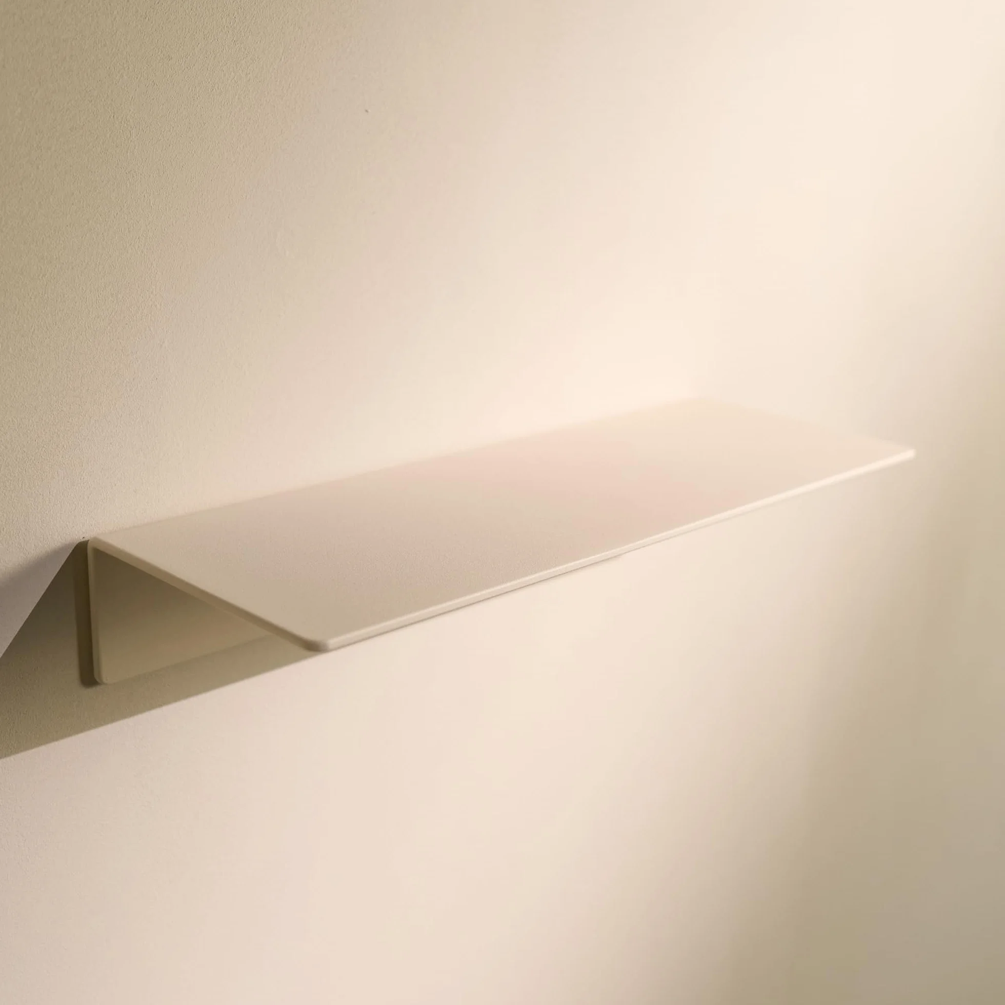 Design Amburgo Mensola da bagno Ripiano senza forare Bianco satinato 30 cm