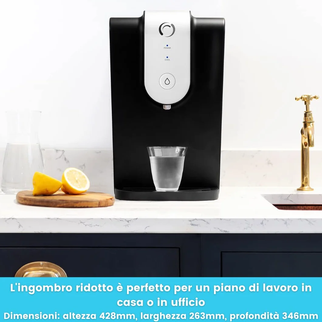 Aqua Optima Lumi Distributore d'Acqua Fredda e Filtrata con Filtro 8,2 L