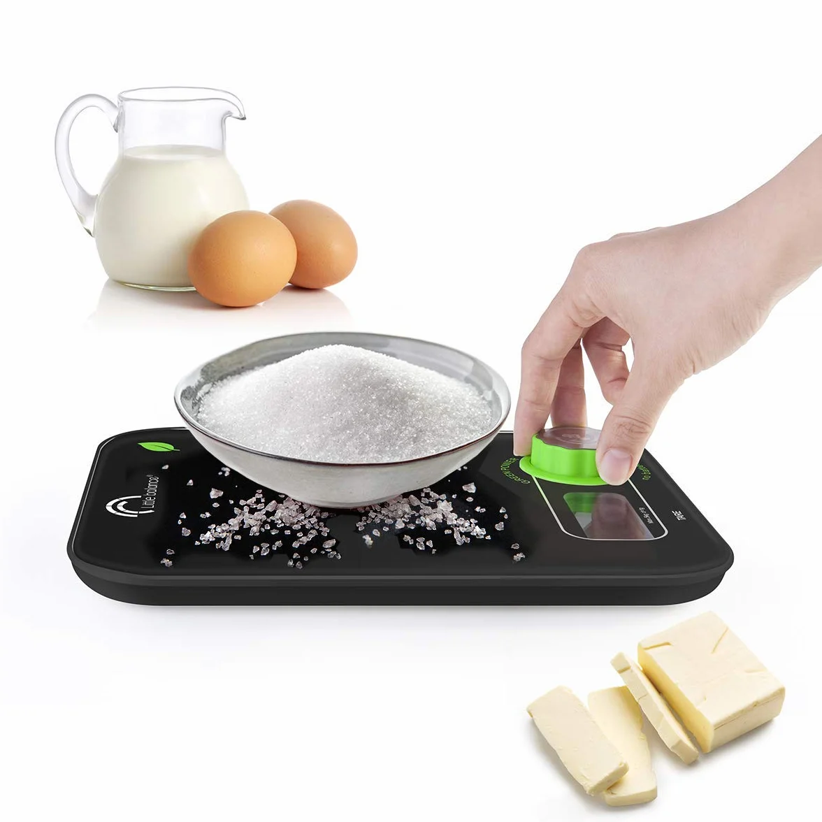 Little Balance 8197 Kinetic Flower Nero Waga kuchenna bez baterii 5 kg