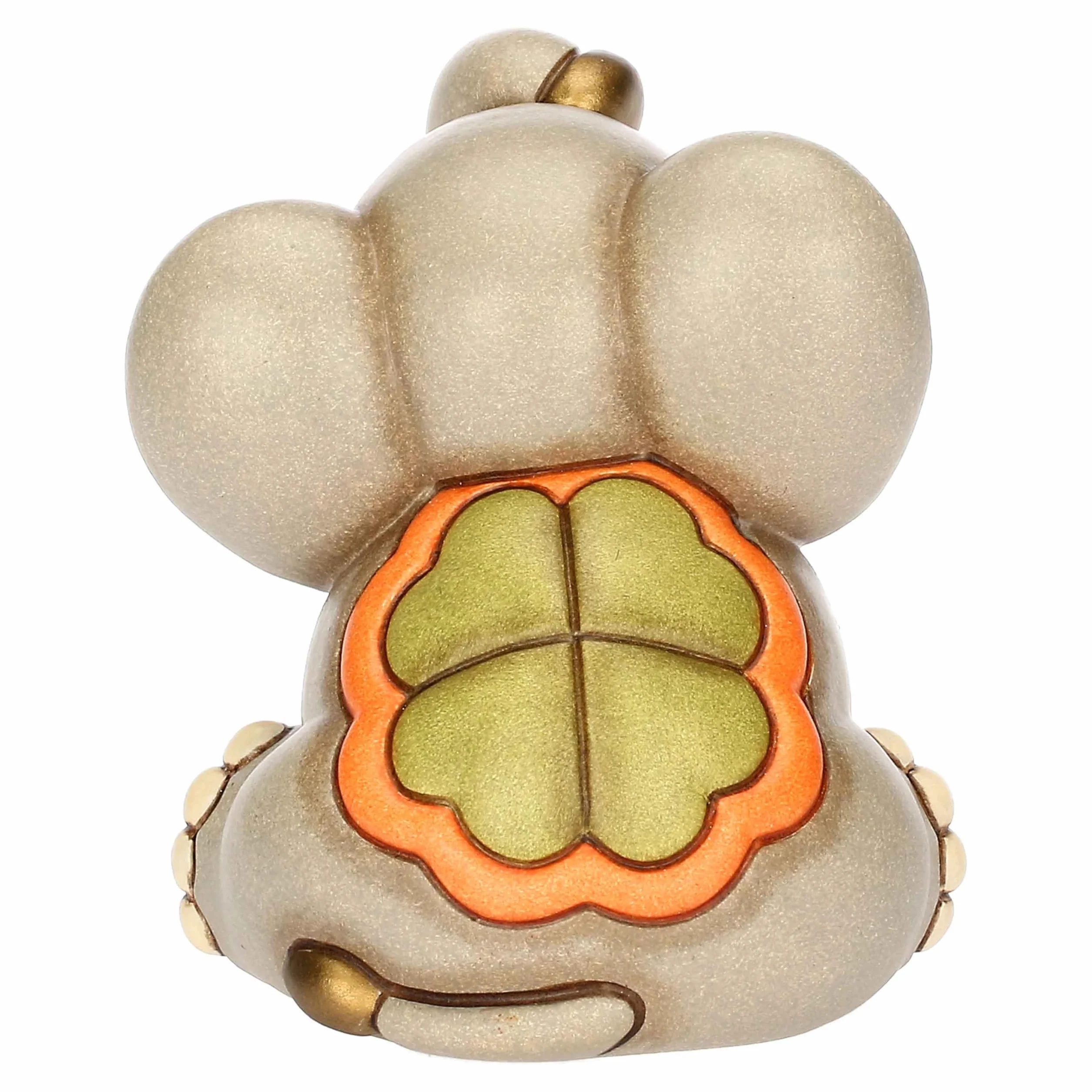 THUN Elefante Elly Ceramica Decorata a Mano 7.5 x 7.3 x 8.6 cm