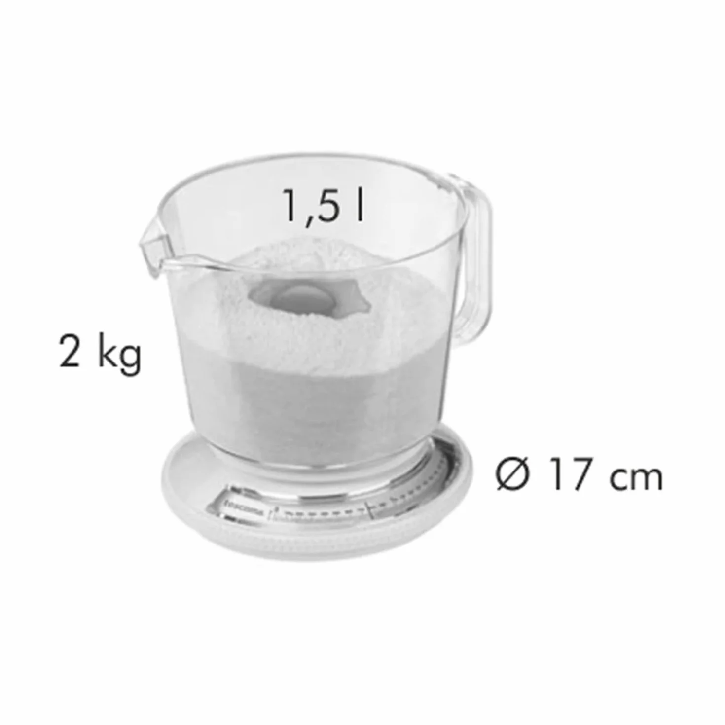 Tescoma Bilancia Da Cucina 2.2 kg linea Delicia