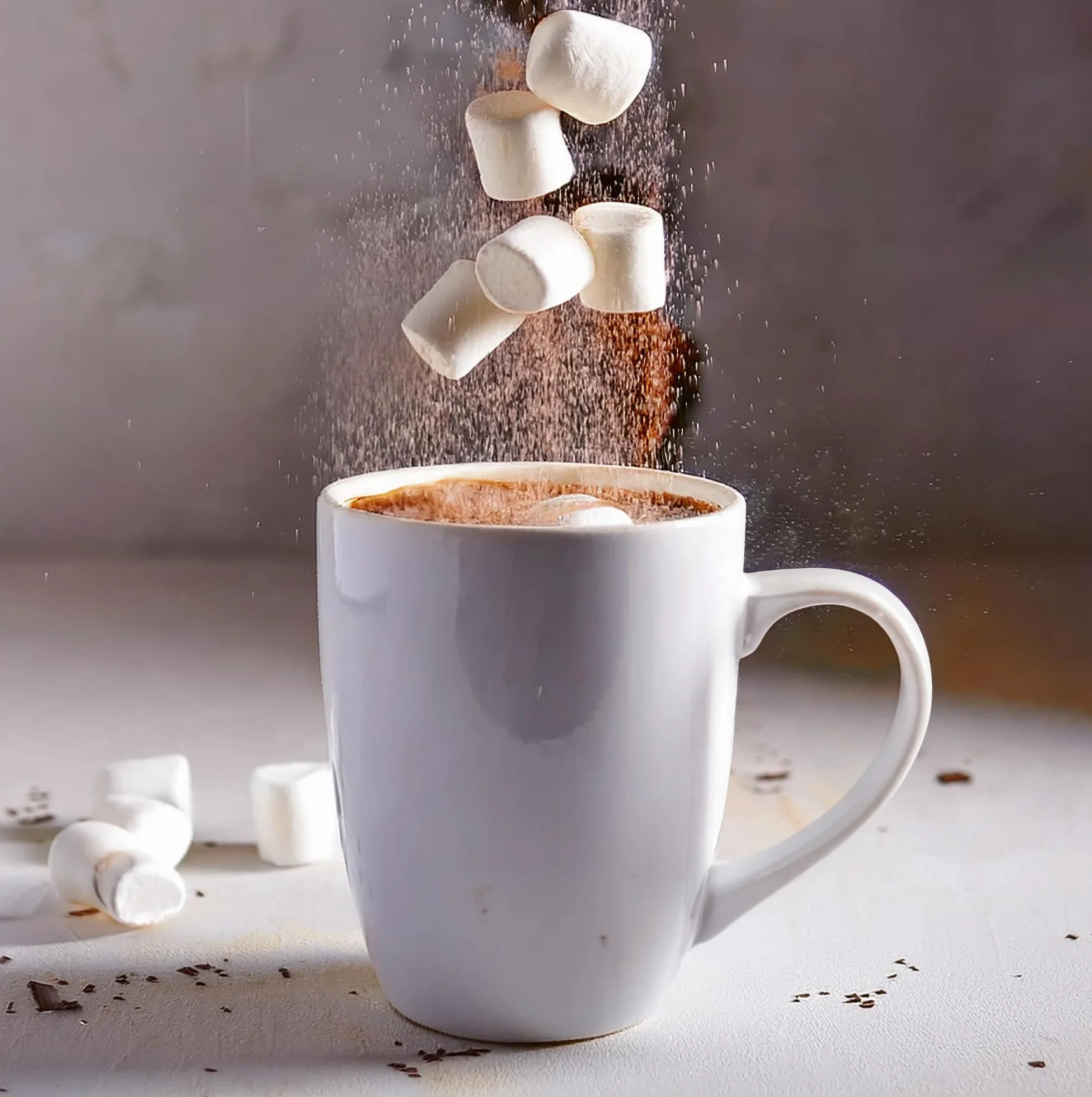 Glasmark Krosno Set di 6 tazze da caffè in ceramica 300 ml Bianco