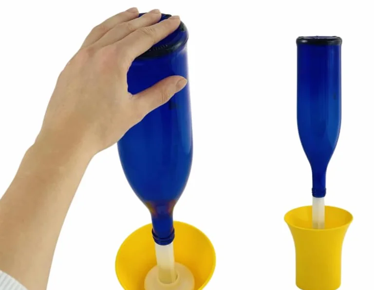 AlcoFermBrew Sterilizzatore per Bottiglie – Risciacquo Igienizzante – Lavabottiglie – Compatibile con Scolabottiglie
