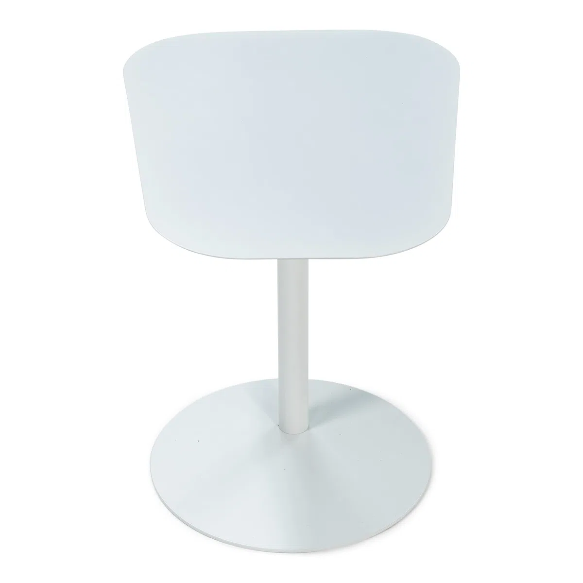 Spinder Design Noora - Tavolino laterale, colore: bianco, bianco scandinavo, altezza 50 cm