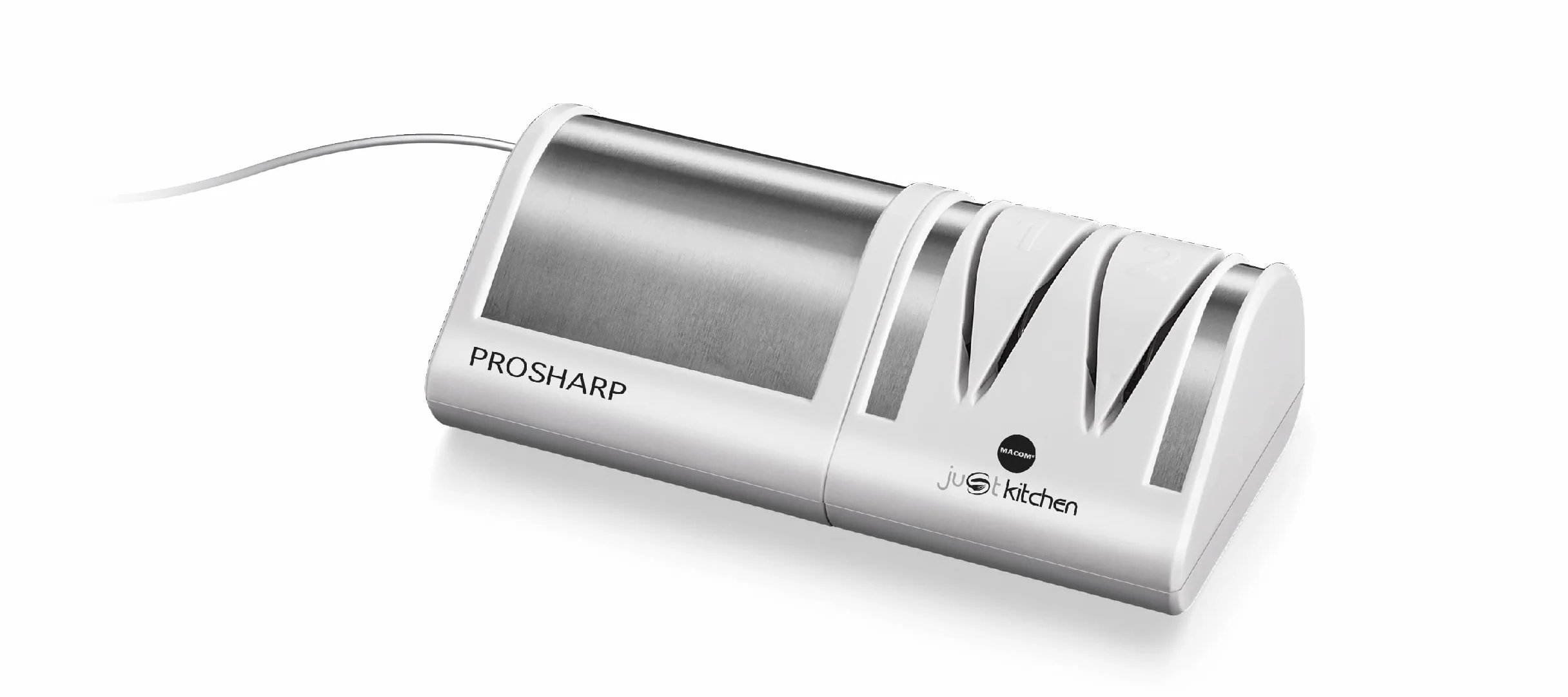 MACOM Just Kitchen 827 Prosharp Profesjonalny Ostrzałka Do Noży Elektryczna 4 Diamentowe Tarcze