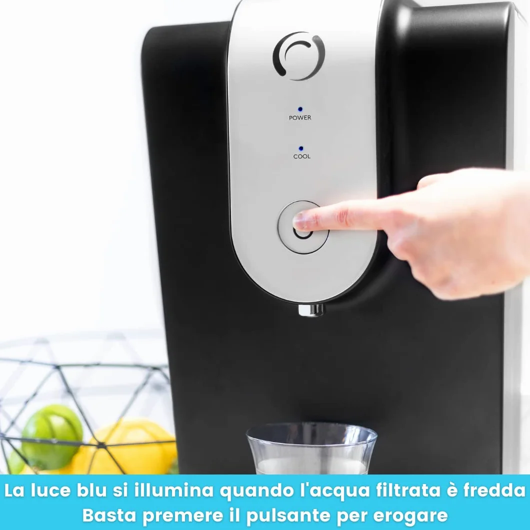 Aqua Optima Lumi Distributore d'Acqua Fredda e Filtrata con Filtro 8,2 L