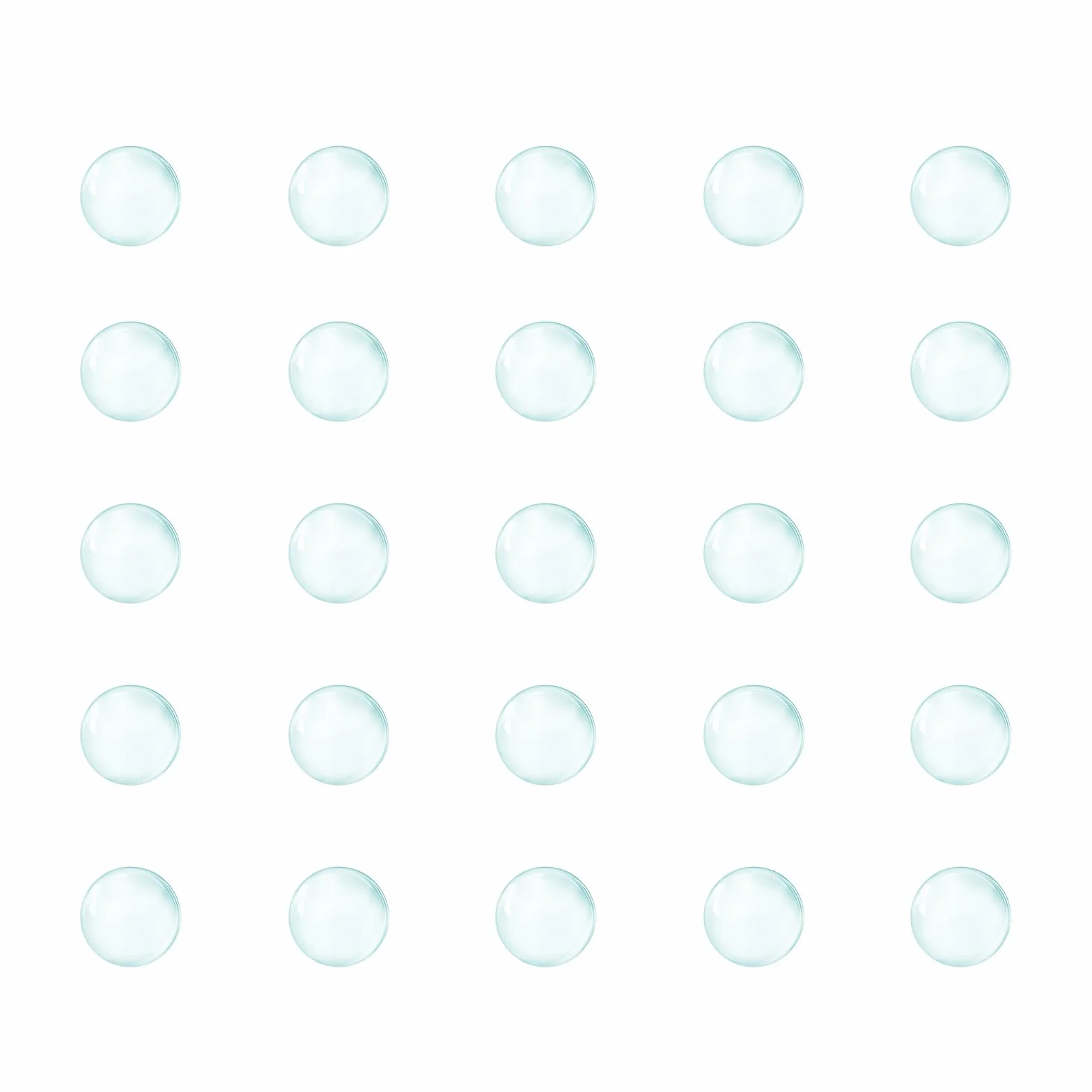 QUARKZMAN 800pz Vetro Sfera Bollente Pietre 5mm Soda Lime Vetro Perle per Bottiglia Scuotere Mischiare, Trasparente