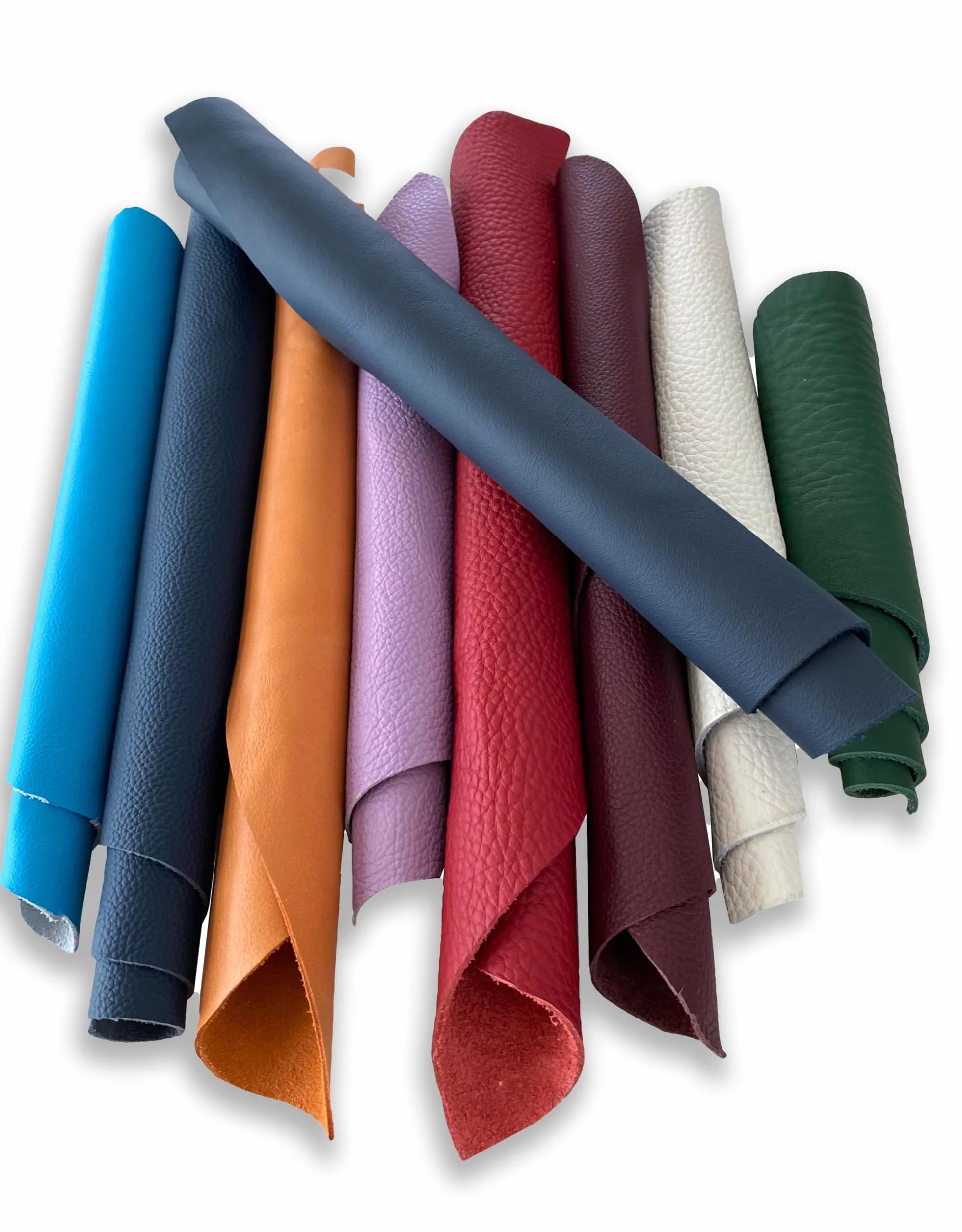 Ritagli di Vera Pelle Colorati 1 Kg Made in Italy – Pezzi di Cuoio Assortiti IPEA