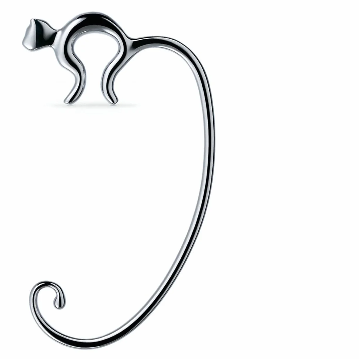 Alessi Minou FGO01 Gancio Appendi Borsa da Tavolo Acciaio Inox