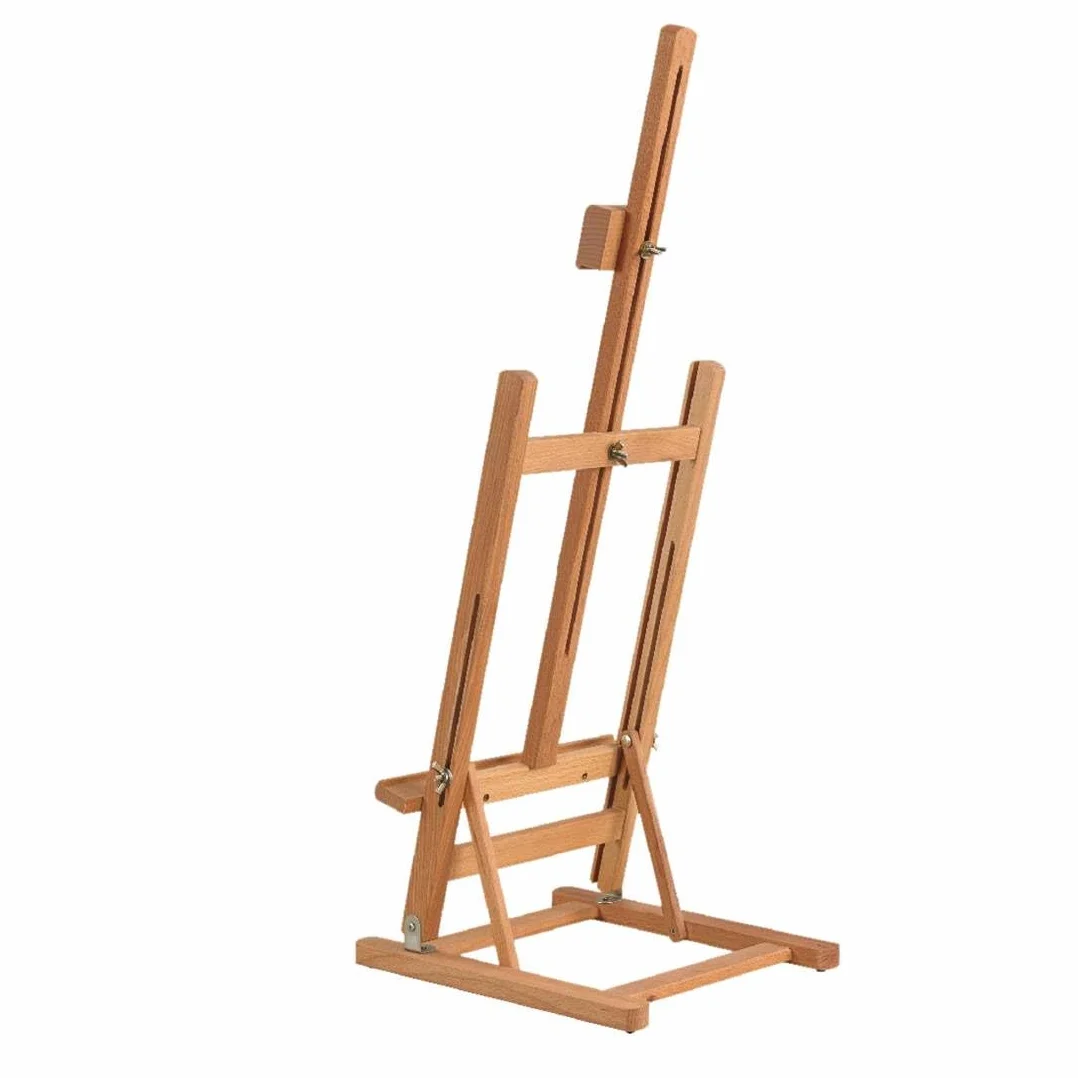 Cavalletto da Tavolo DOM 40, Legno di Faggio Verniciato, 28 x 32 x 96 cm