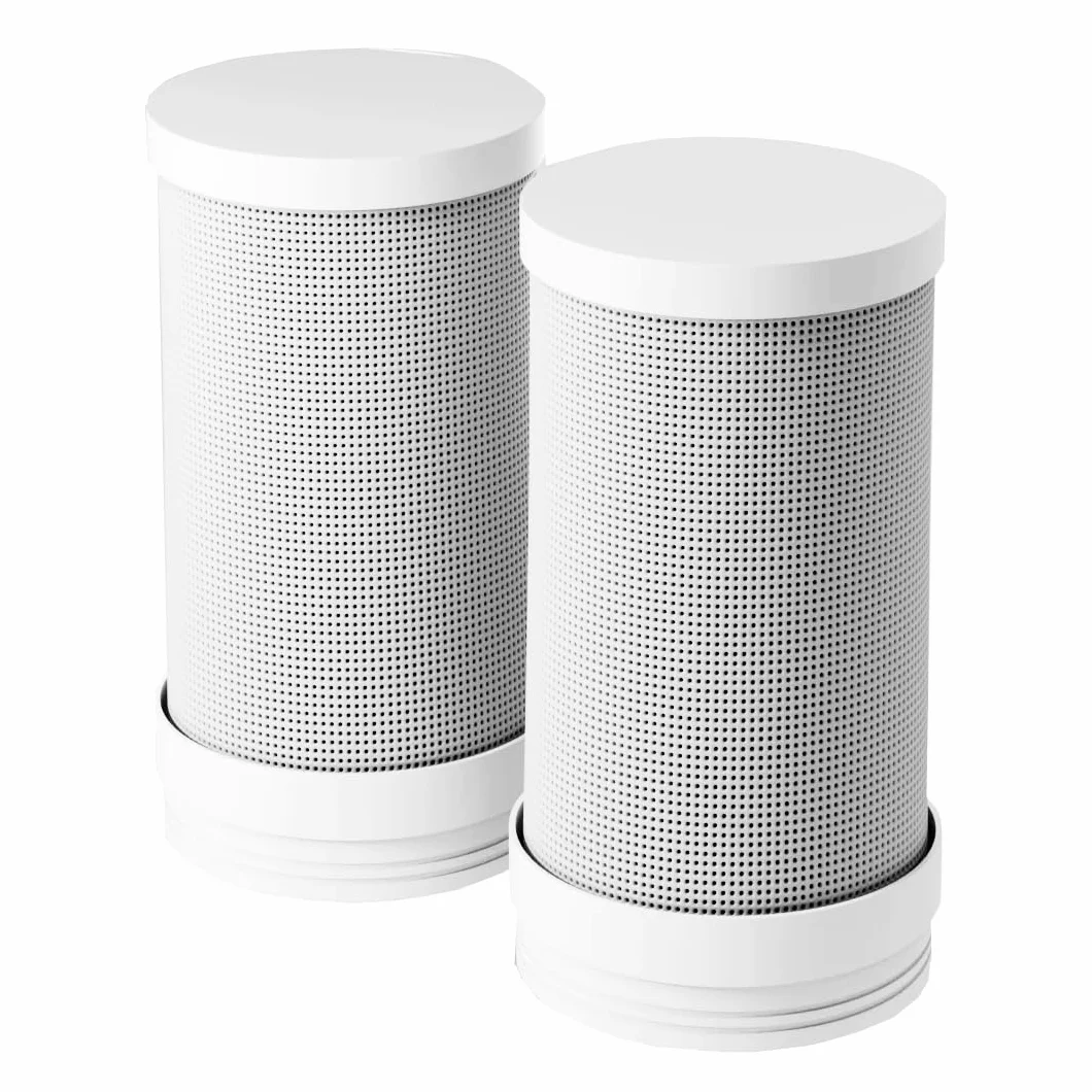 Cartucce Filtranti per Filtro Acqua Rubinetto, Filtri Carbone Attivo, Purificatore Acqua Multi-stadi, Filtrazione Istantanea Anti Calcare (2 Filtri Inclusi)
