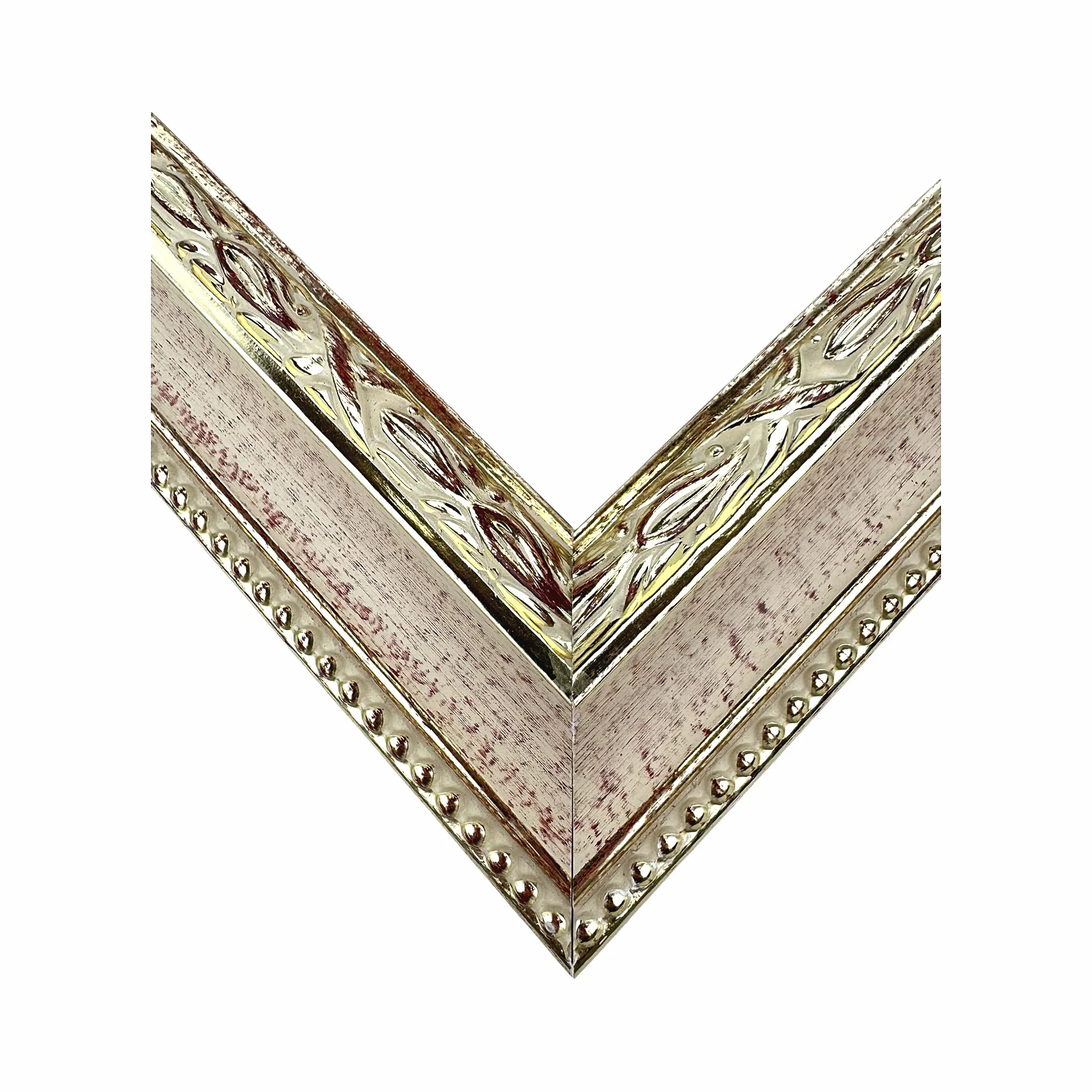 Maestri Artigiani - Cornice Shabby Chic Rosa in Legno da Parete per Quadri Tele Made in Italy (30 x 40 cm)