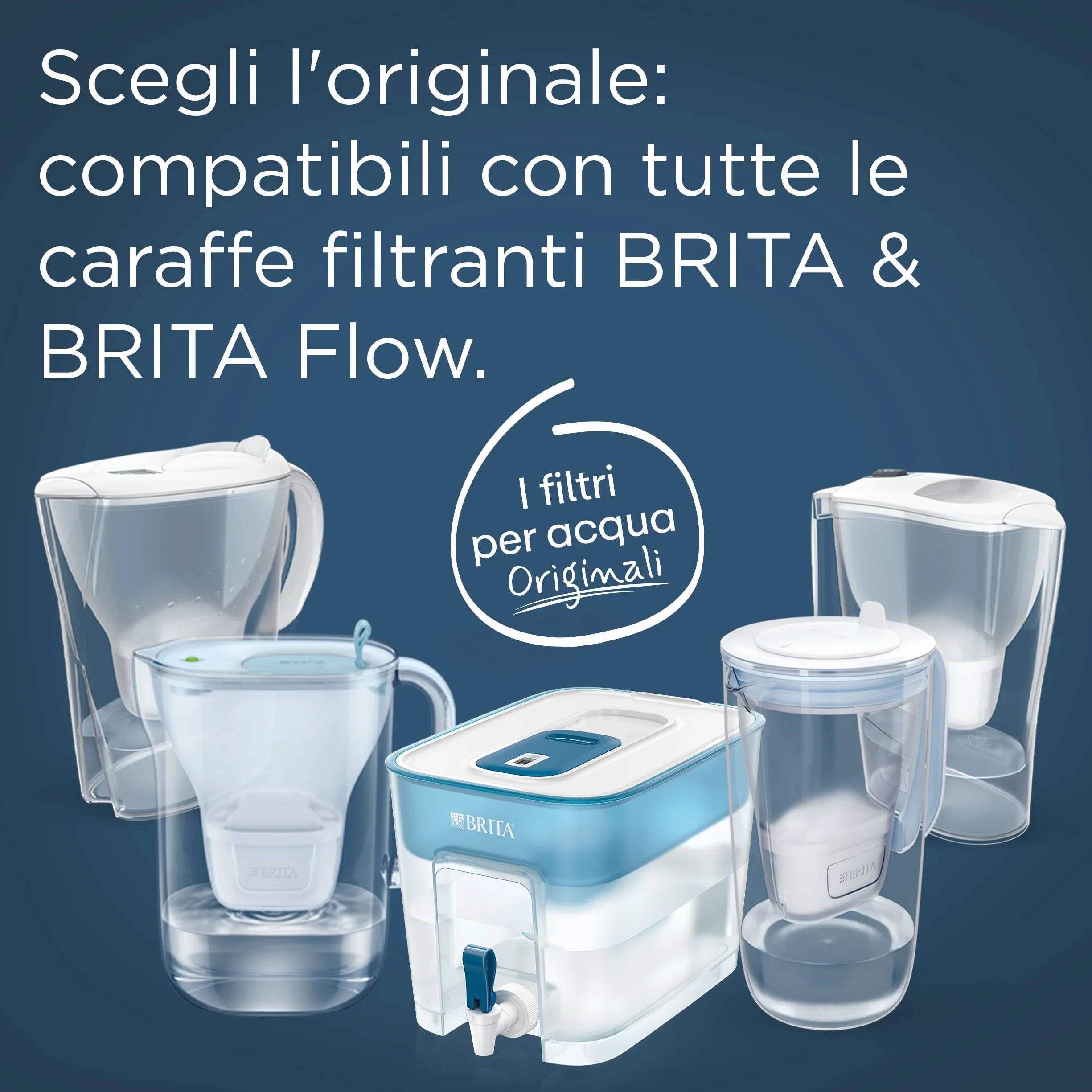 BRITA MAXTRA PRO Pure Performance Filtro Acqua Rubinetto 6 Pezzi - Riduce Cloro, Calcare, PFAS e Metalli, Compatibile con Caraffa BRITA