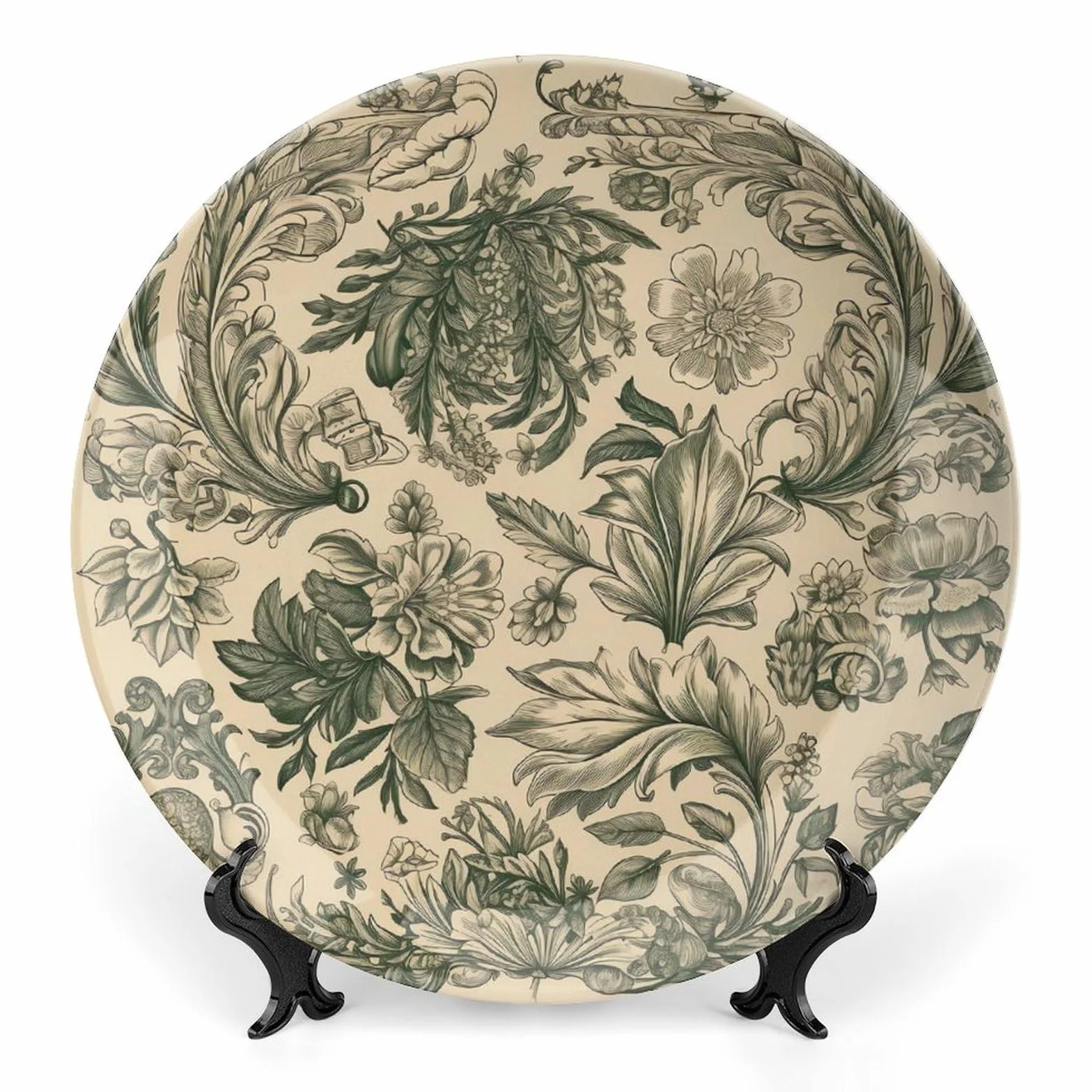 Piatti decorativi in porcellana cinese 7 pollici parete ceramica supporto espositivo