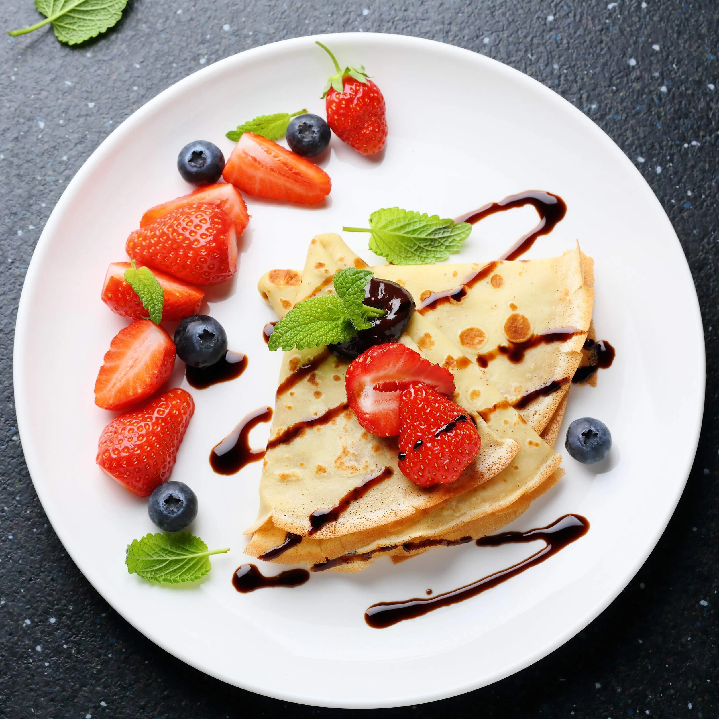 Relaxdays Crepiera in alluminio pressofuso 25 cm, padella antiaderente per crêpes