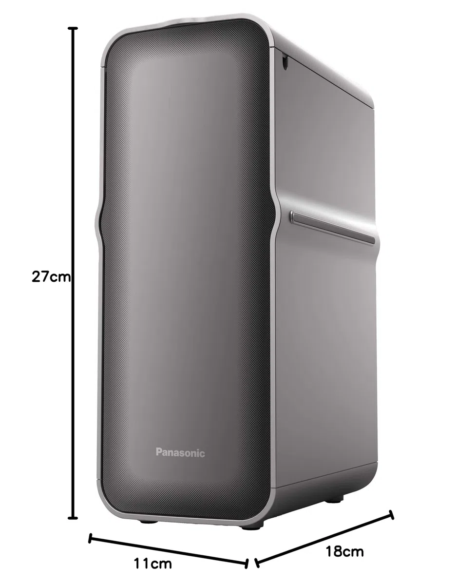 Panasonic NC-ZM1HXC Contenitore Latte per Macchina da Caffè NC-ZA1, Grigio