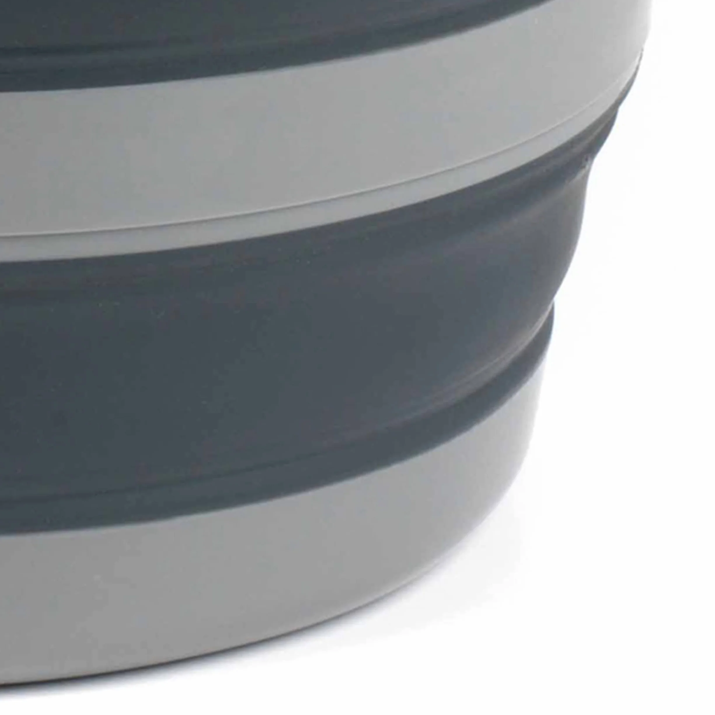 Russell Hobbs Cesto della Biancheria 27L Pieghevole Plastica Nero/Grigio