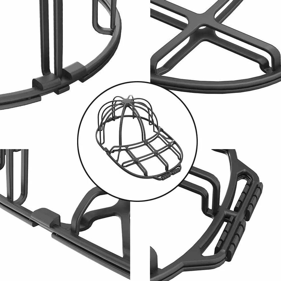 3 Stück Cap Washer, Porta Cappelli, Supporto Per Cappellini Da Baseball, Supporto Per Il Lavaggio Cappellin, per Cappellini Da Adulti e Bambini