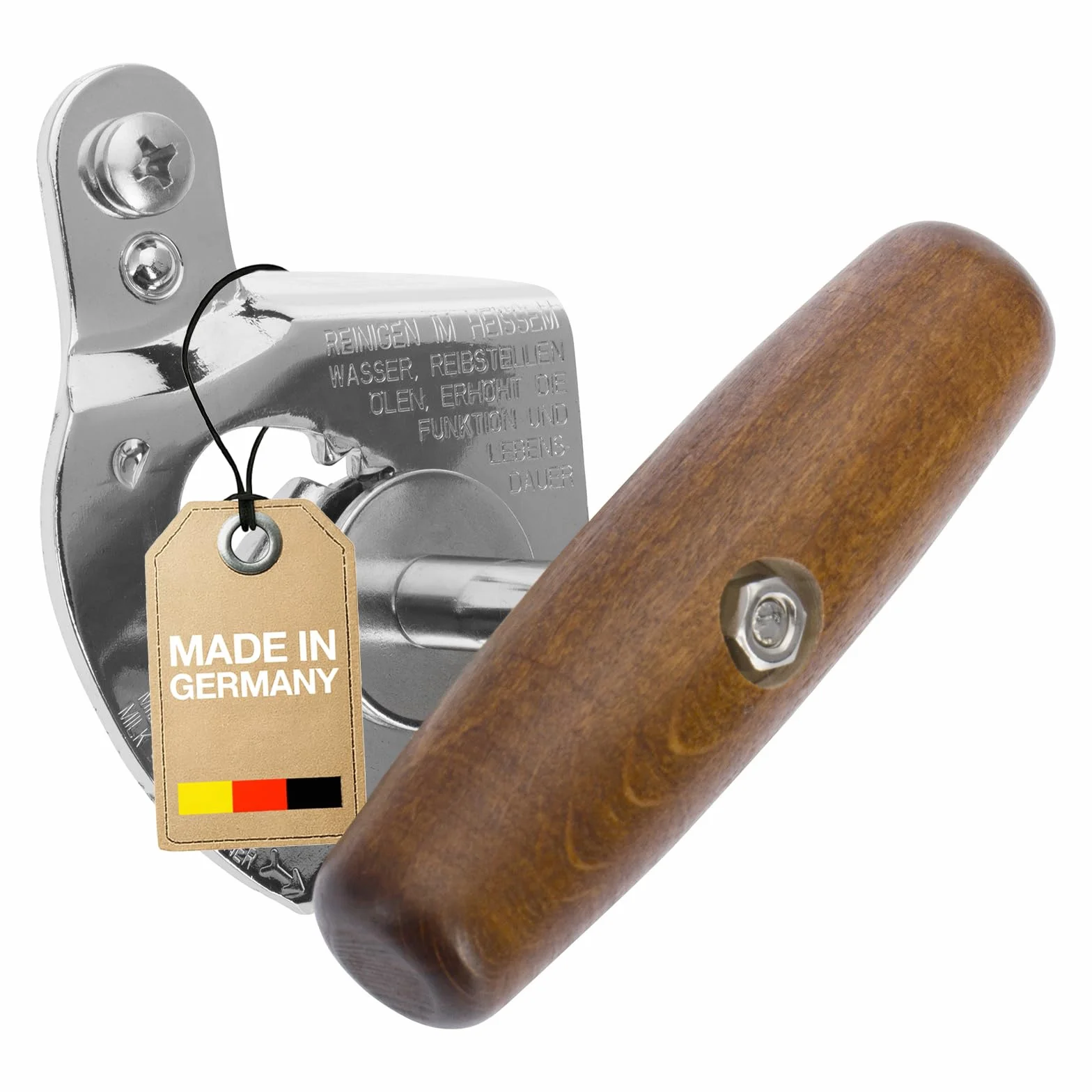 Westmark Apriscatole professionale Acciaio Legno Titan