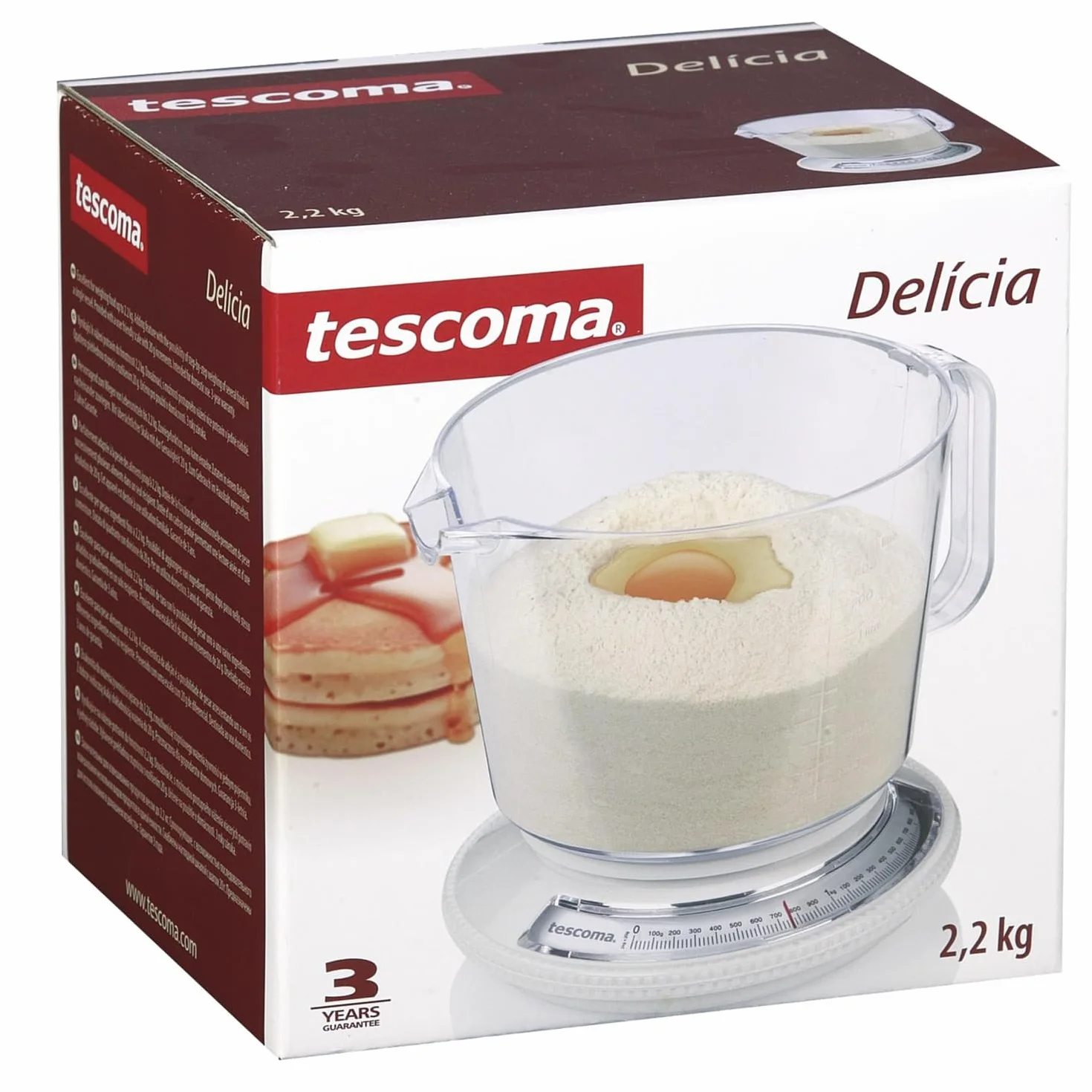 Tescoma Bilancia Da Cucina 2.2 kg linea Delicia