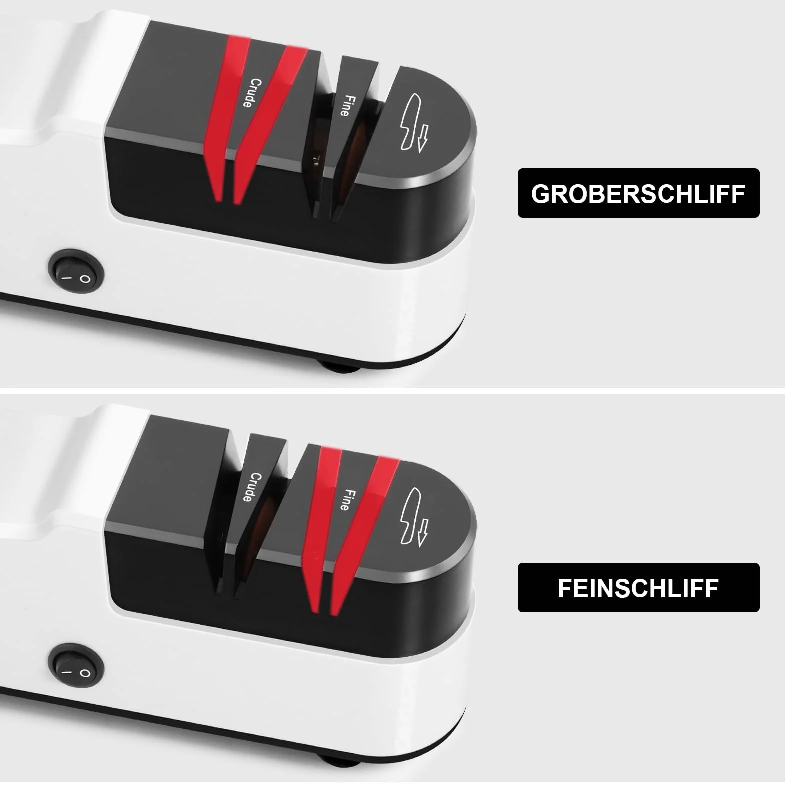 Affilacoltelli Elettrico Professionale di Alta Precisione SOARFLY per Coltelli da Cucina