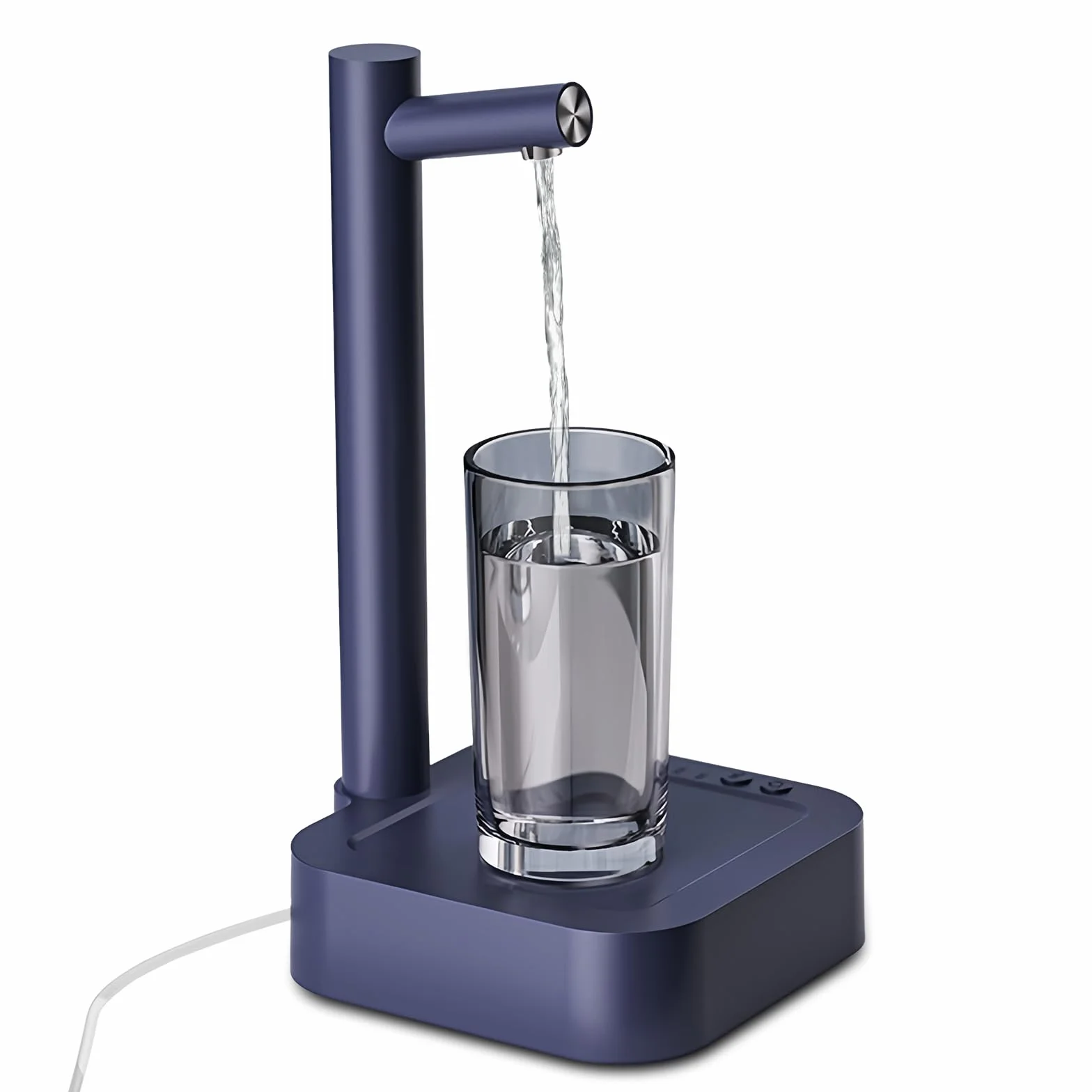 Dispenser di Acqua Intelligente, Pompa per Bottiglia d'Acqua USB, Ricarica Automatica 7 Livelli