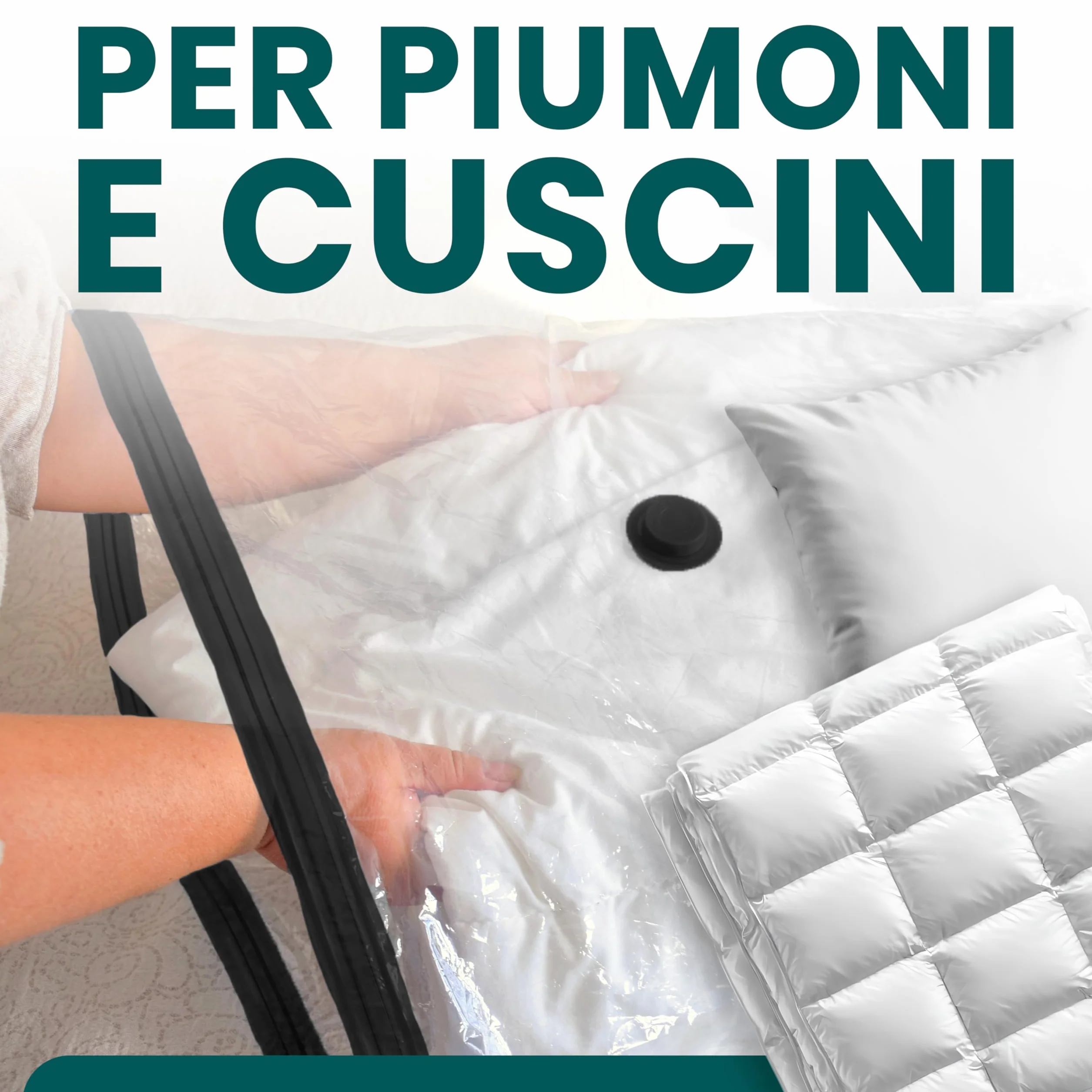 myHodo Sacchetti Sottovuoto XXL 80x120 cm 6 Pezzi Riutilizzabili Doppia Chiusura Ermetica