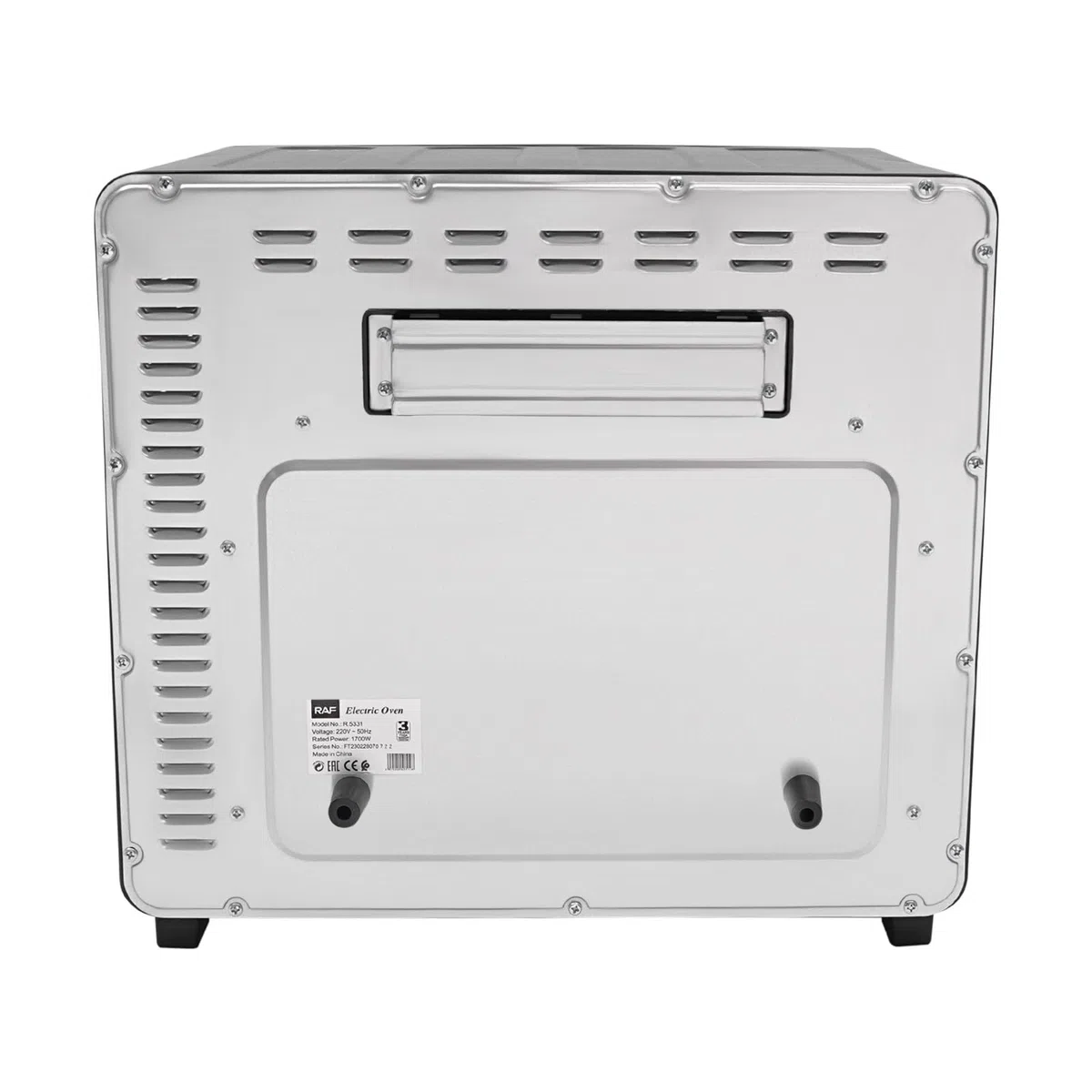 Forno elettrico da 1700 W, forno ad aria elettrica con grande capacità, friggitrice e tostapane, forno multifunzione per casa, panetteria e ristoranti