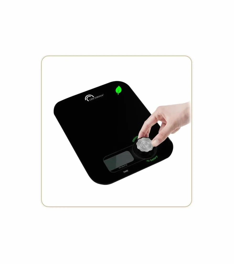 Little Balance 8197 Kinetic Flower Nero Waga kuchenna bez baterii 5 kg