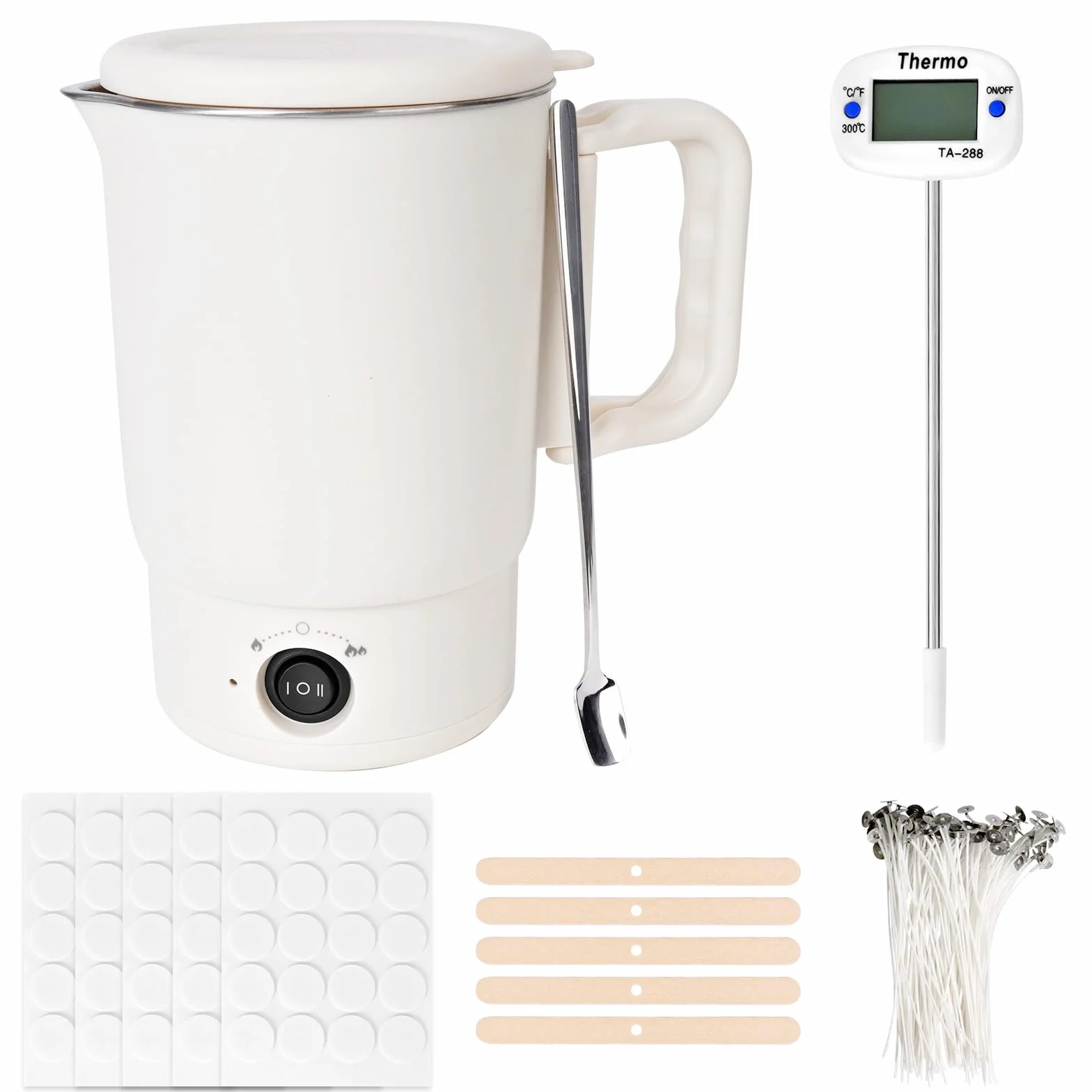 Corpower Fusciera Elettrica per Candele 800ml con Beccuccio