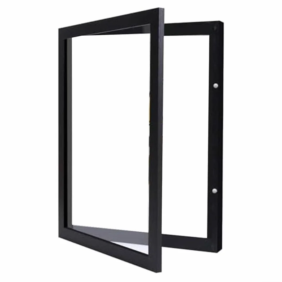 Cornice in legno per maglietta da calcio, cornice shadow box resistente ai raggi UV per magliette e maglie, adatta per la decorazione di casa e ufficio (14 * 18 pollici / 35,5 x 45,7 cm)