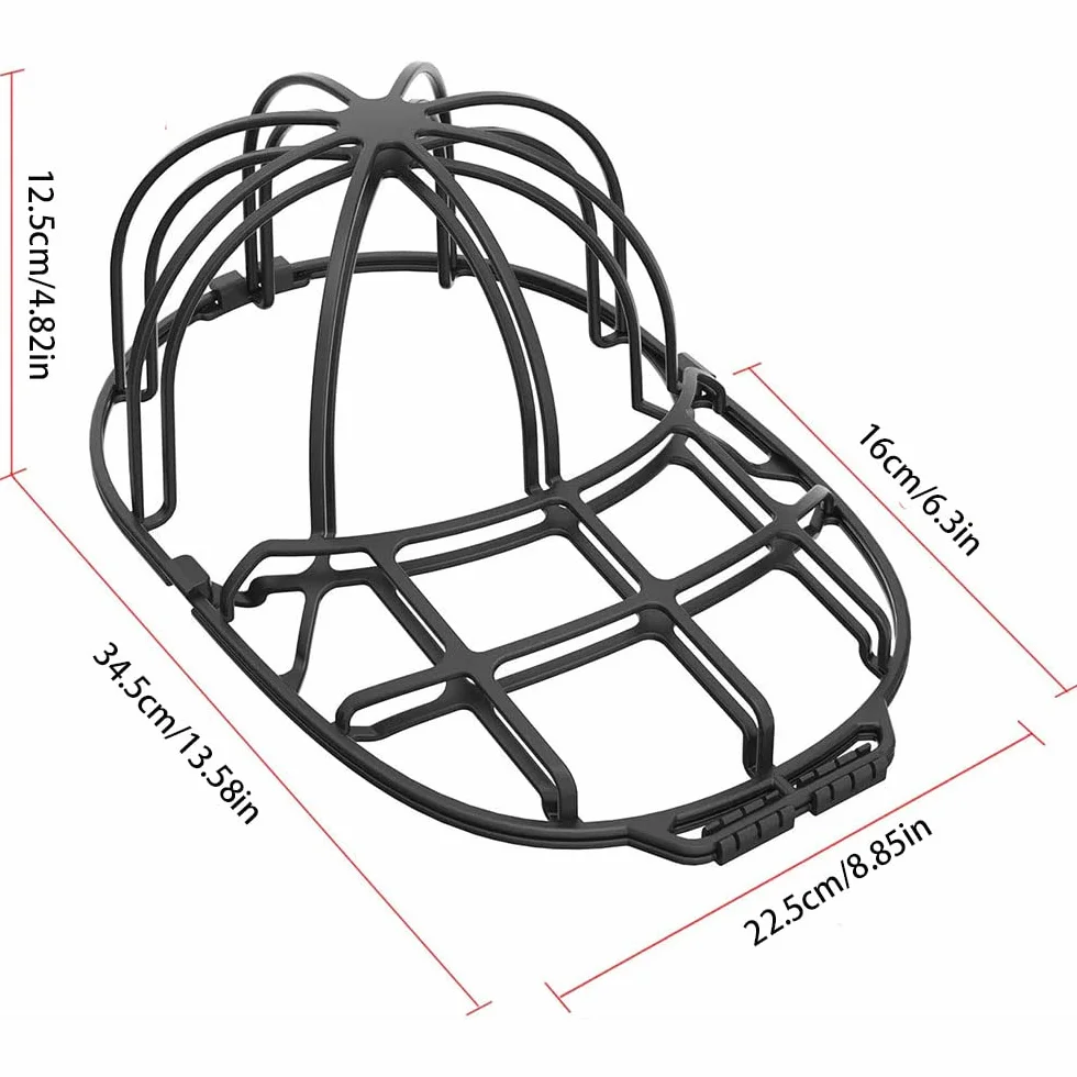 3 Stück Cap Washer, Porta Cappelli, Supporto Per Cappellini Da Baseball, Supporto Per Il Lavaggio Cappellin, per Cappellini Da Adulti e Bambini