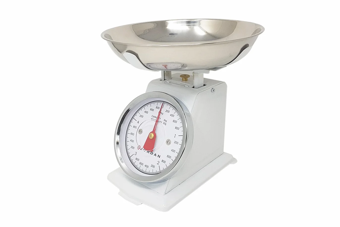 Bilancia Meccanica Analogica da Cucina Pesa Alimenti Max 5Kg Jordan Ks-020