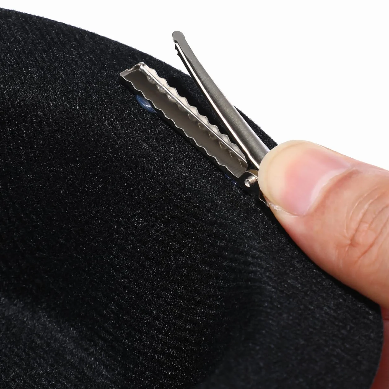 UPKOCH Set di 4 Mini Cappelli a Cilindro Neri per Artigianato Bambole Decorazioni