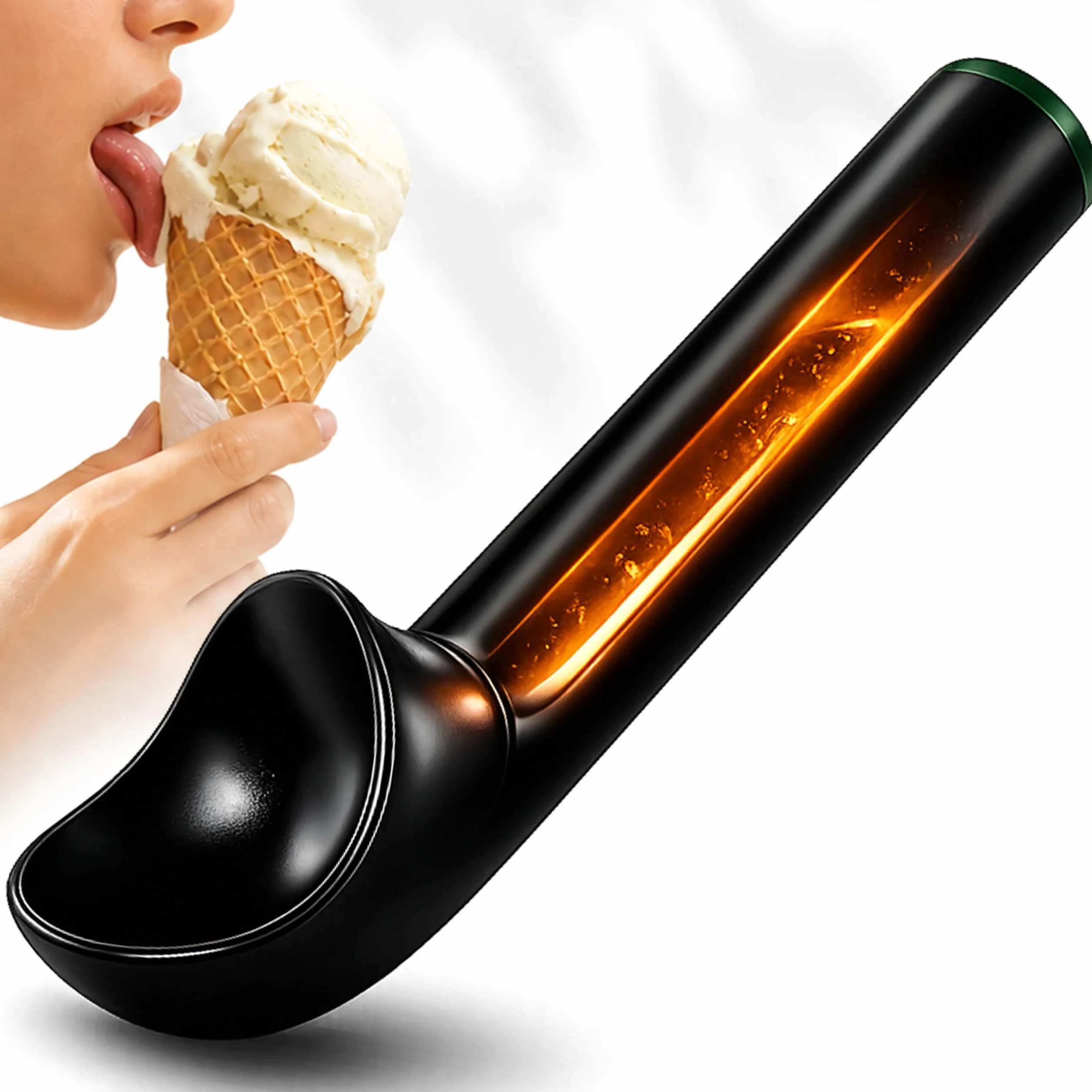 Cucchiaio per gelato formatore palline ghiaccio 1/16 volume mano calda