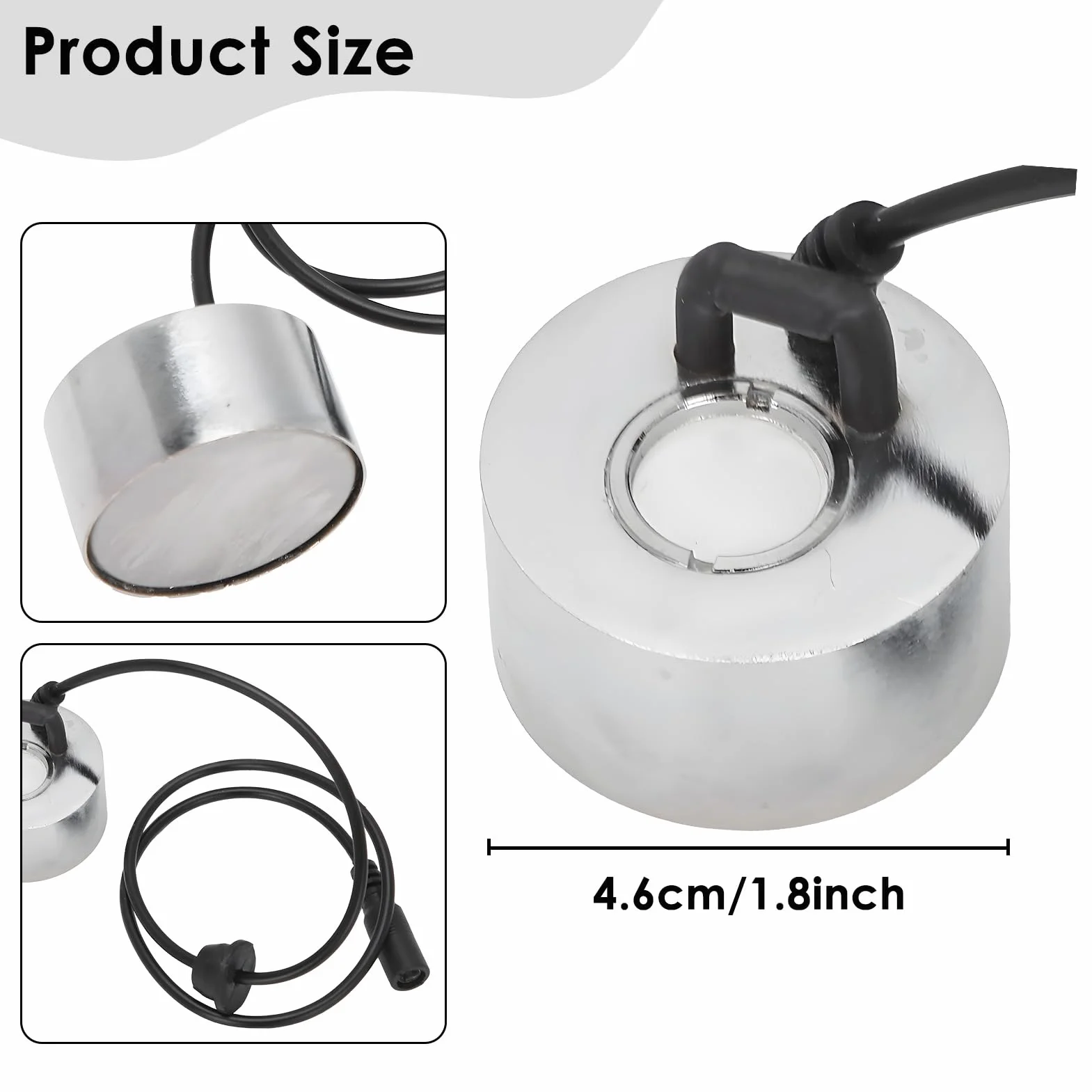 Nebulizzatore ad Ultrasuoni 24V Mini Mist Maker per Fontana d'Acqua Stagno