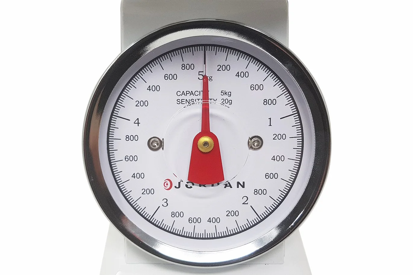 Bilancia Meccanica Analogica da Cucina Pesa Alimenti Max 5Kg Jordan Ks-020
