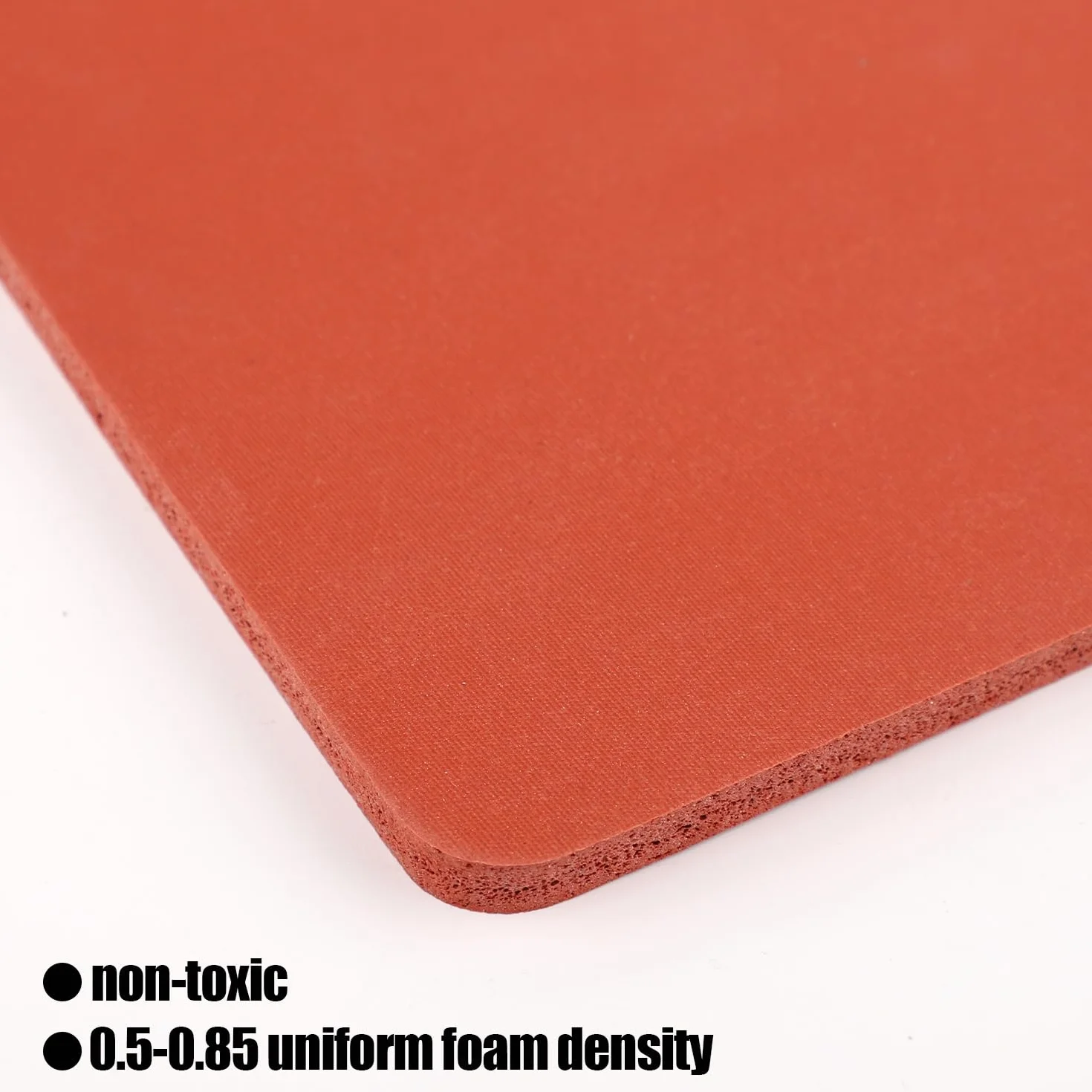Tappetino per Pressa a Caldo in Silicone 38x38cm 0,8cm Doppio Lato Resistente al Calore